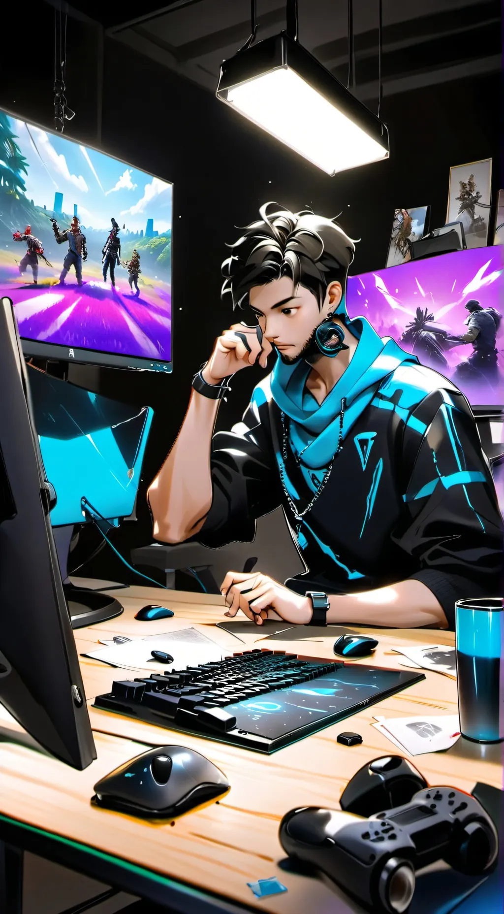 ai character: nick eh 58 background