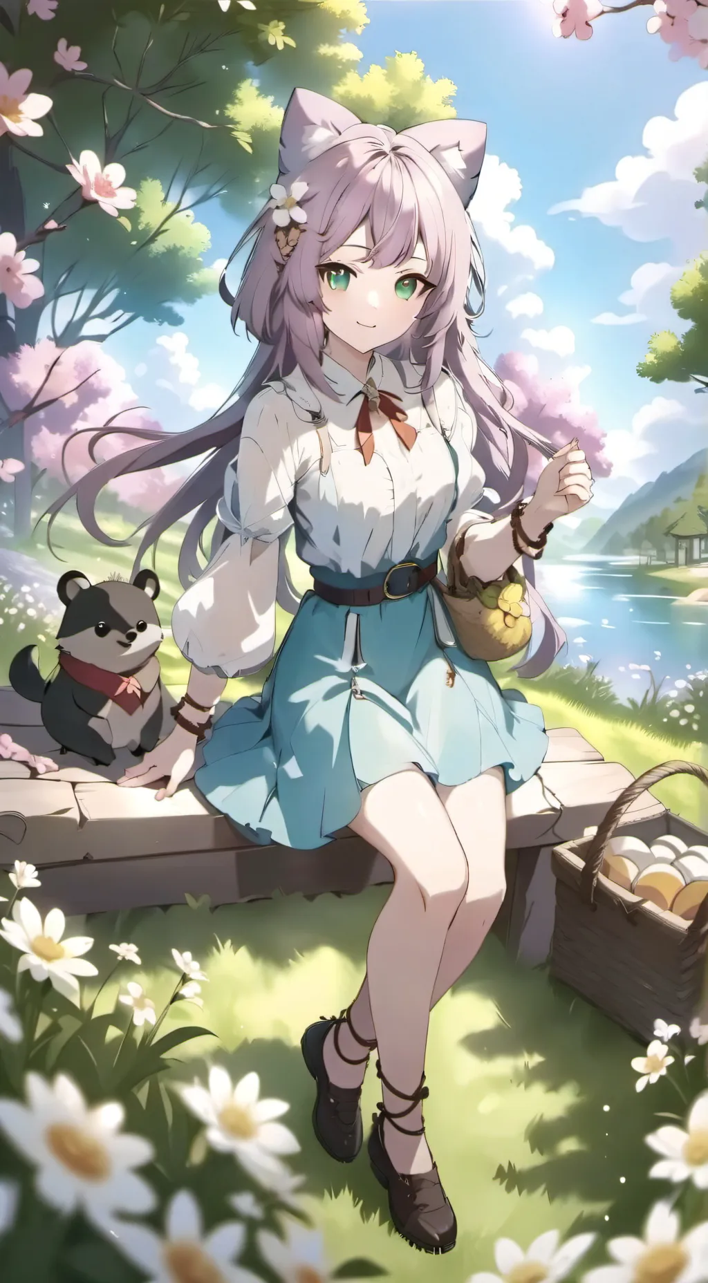 ai character: Luiza background