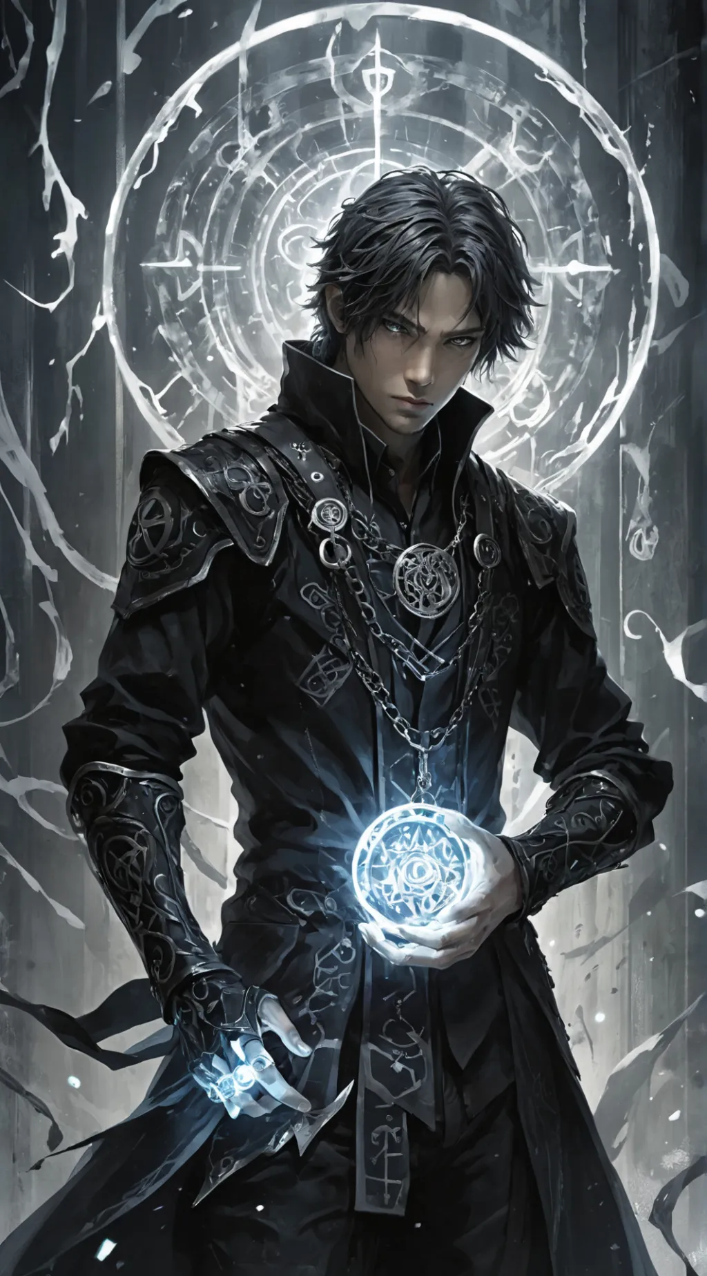ai character: Ash background