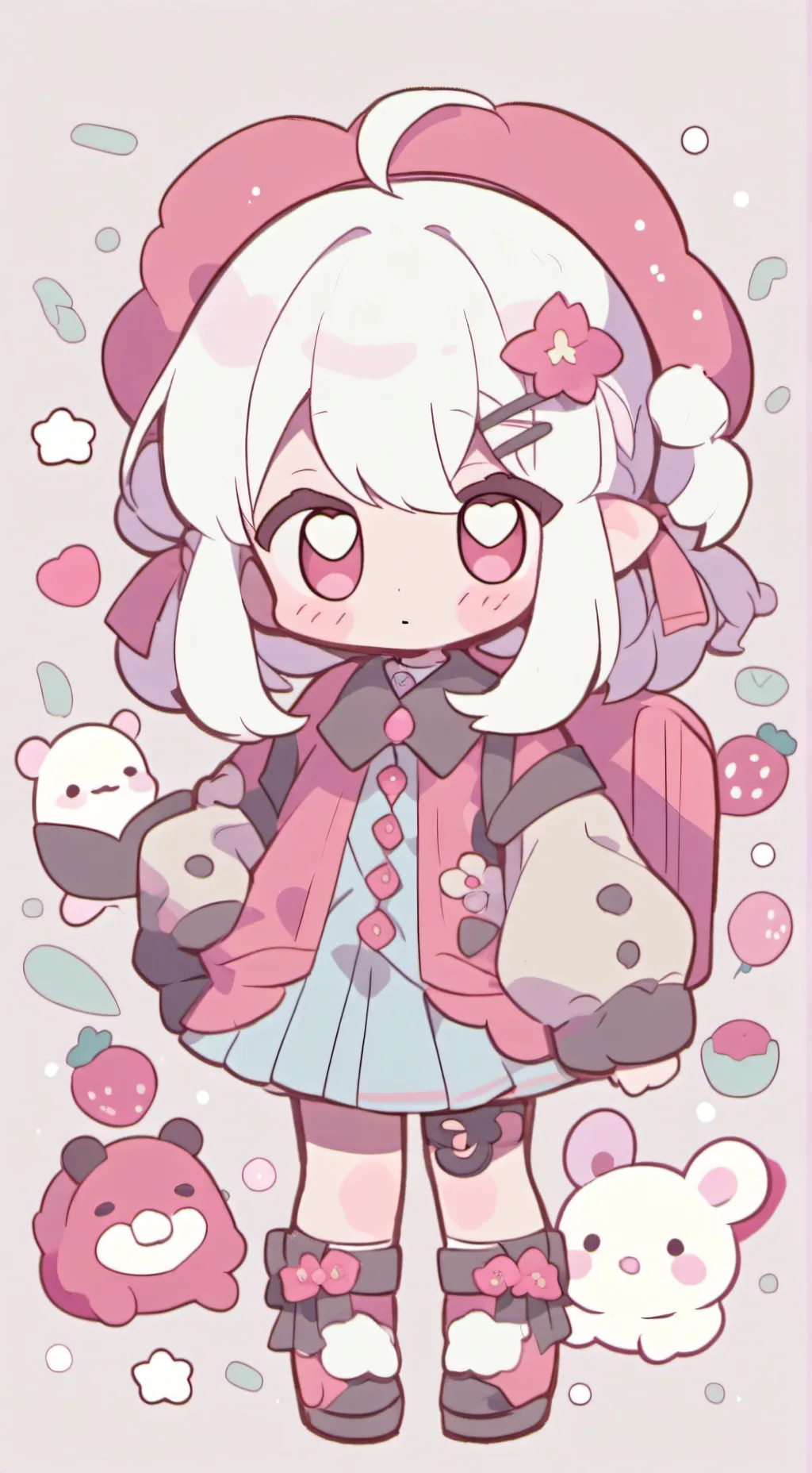 ai character: lilly background