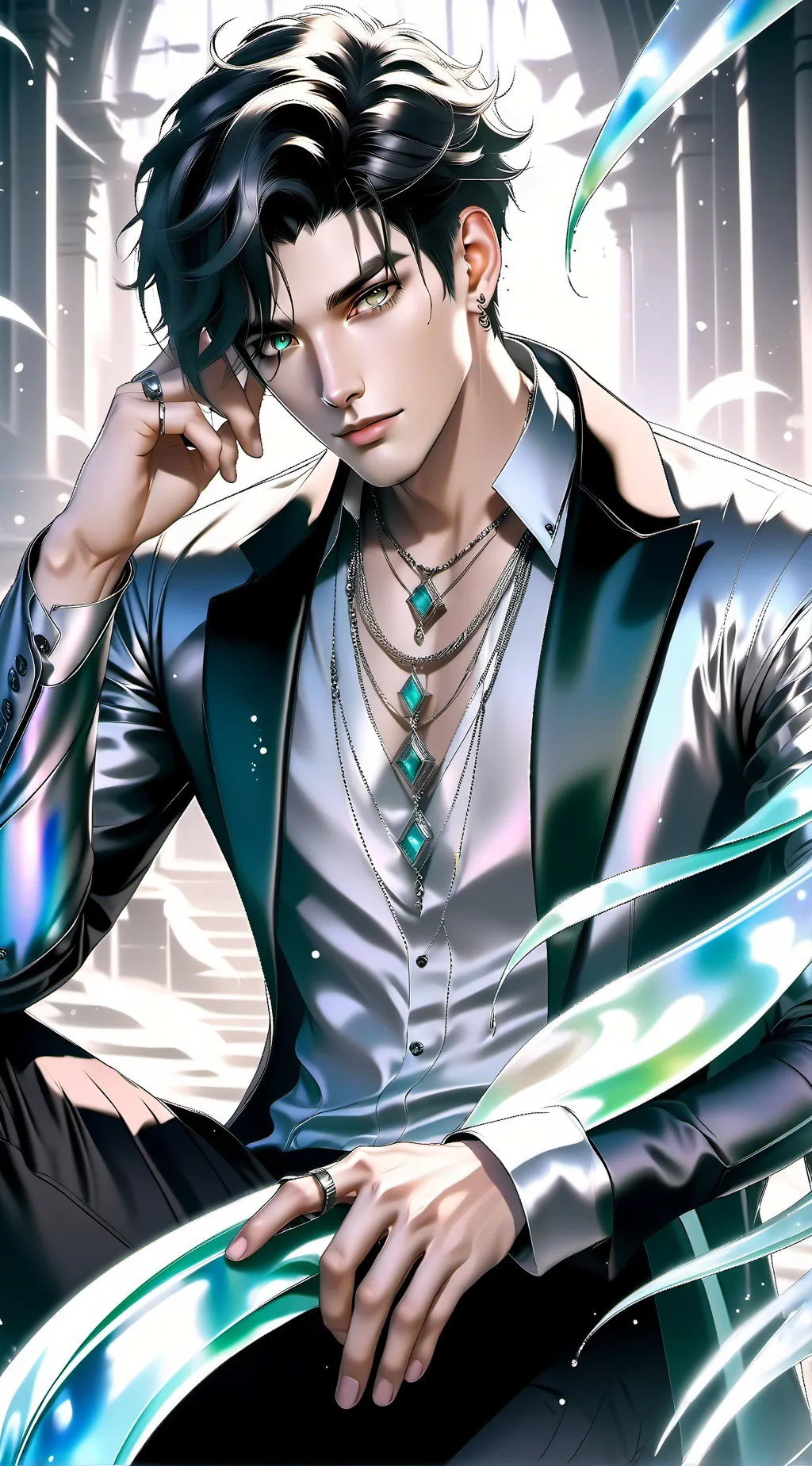 ai character: Damon background