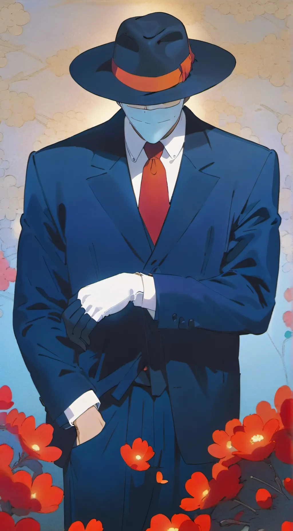 ai character: Mr Duckworth  background