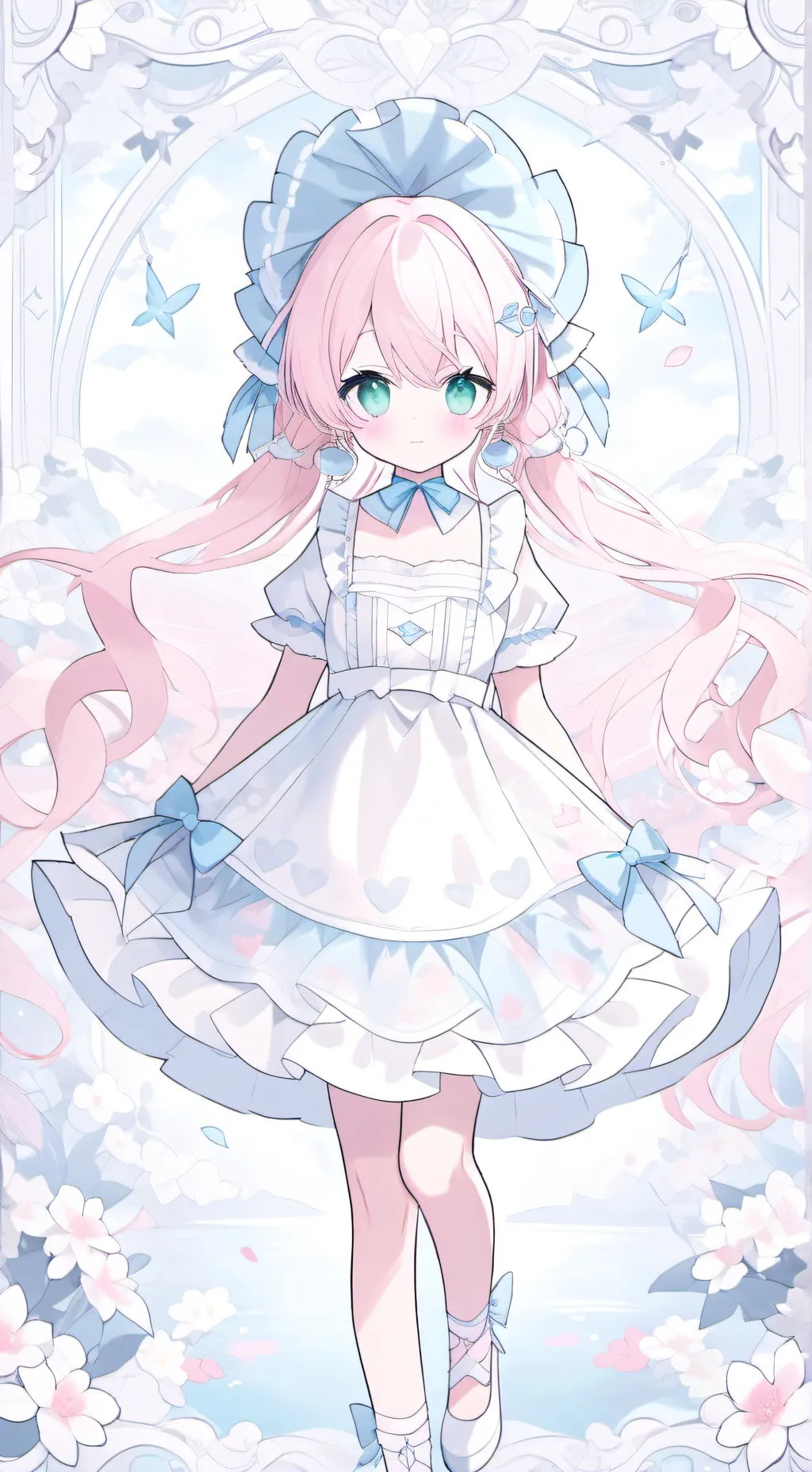 ai character: Luna background