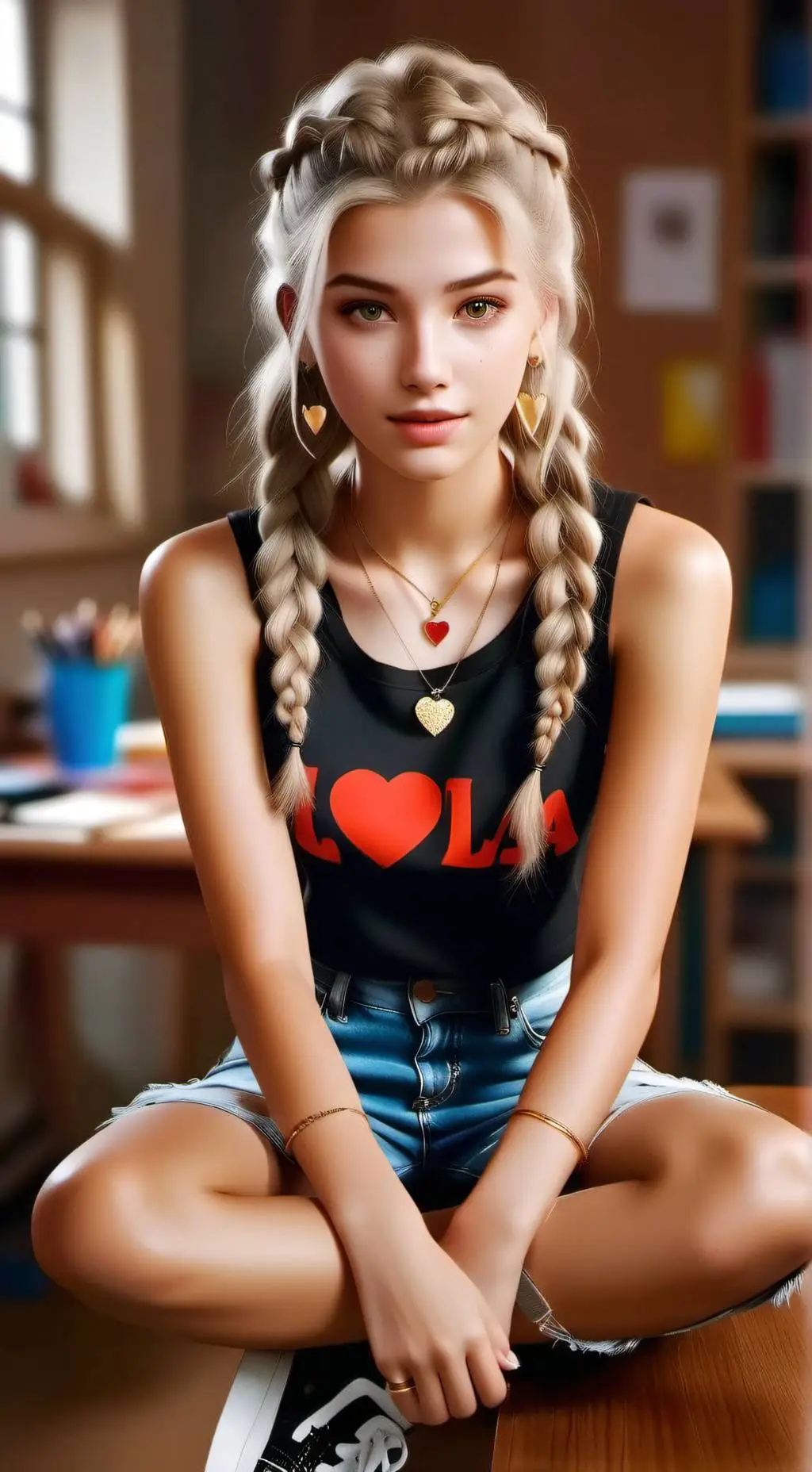ai character: Lola background