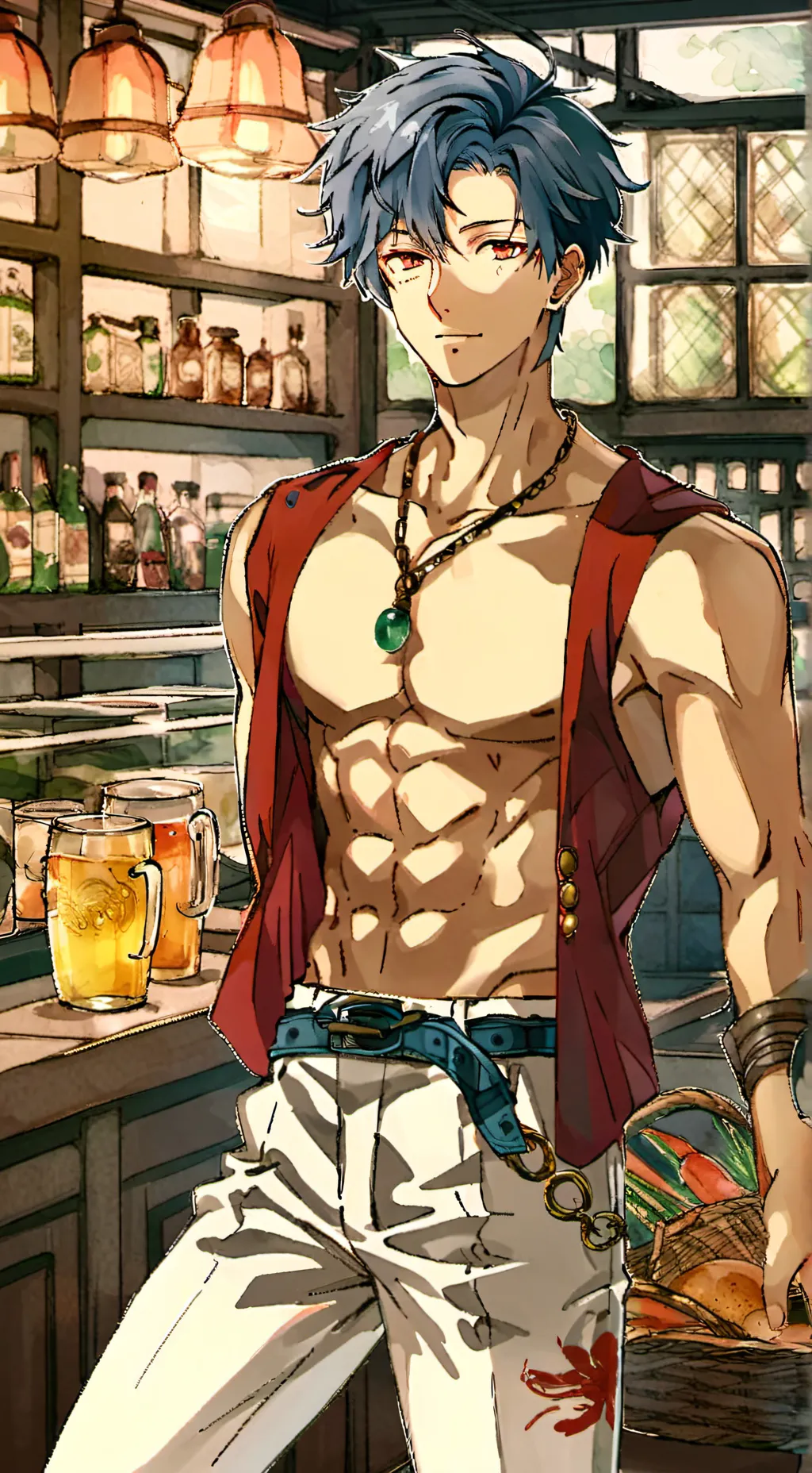 ai character: jake  background