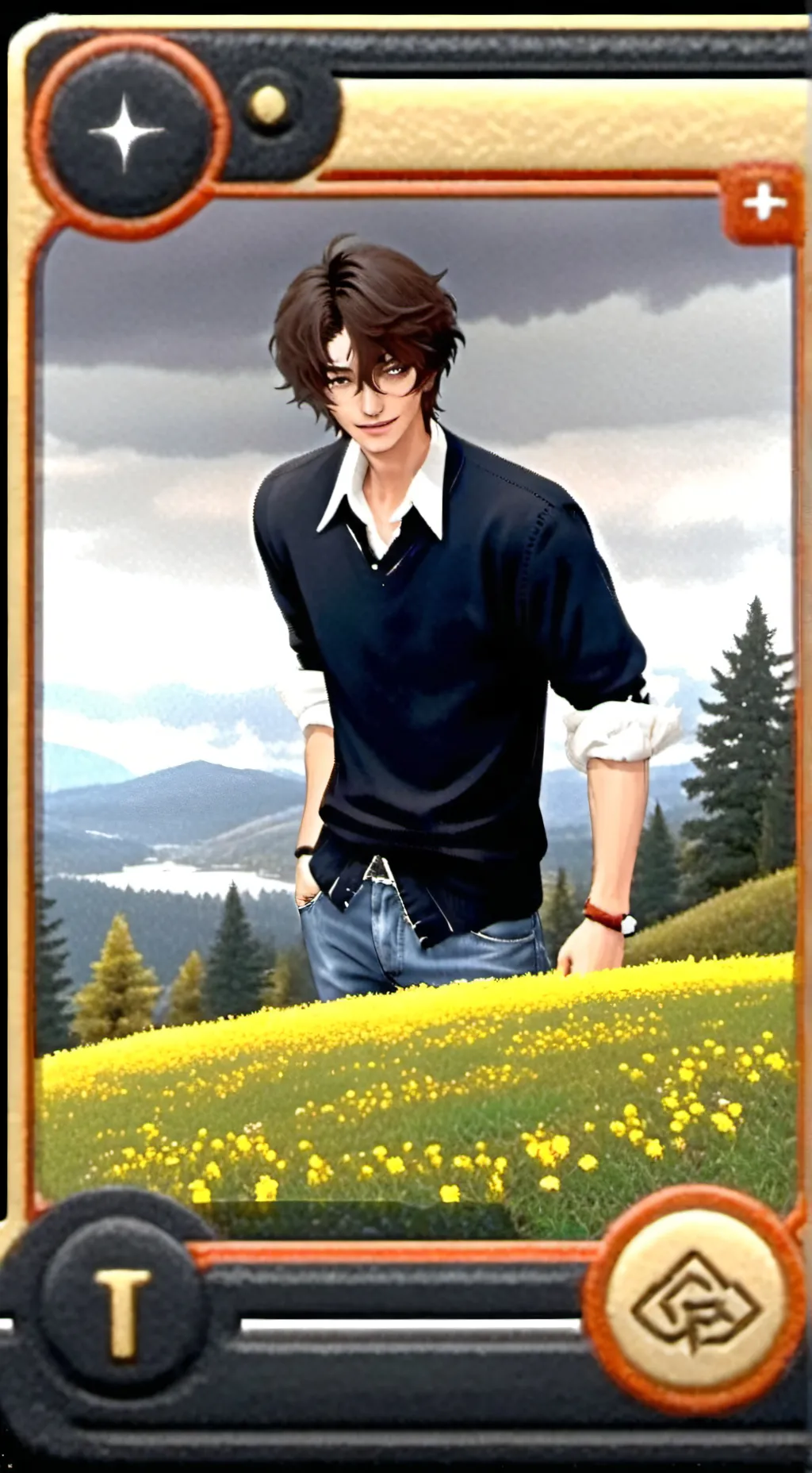 ai character: alex background