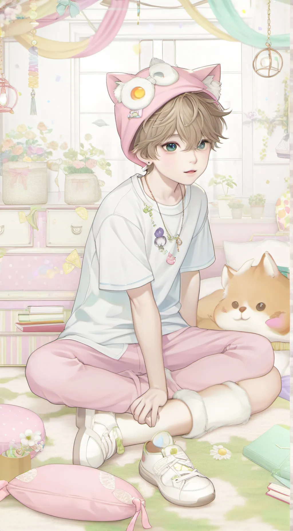 ai character: ♡lucas♡ background