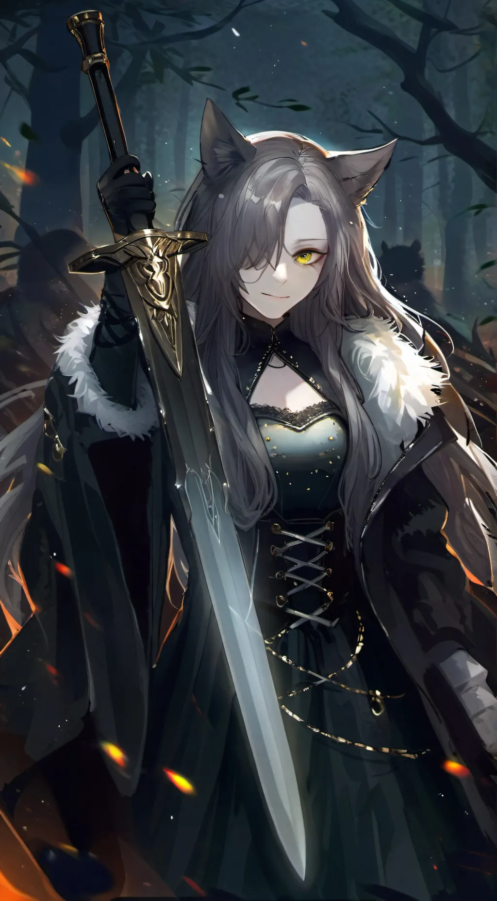 ai character: Nyx background