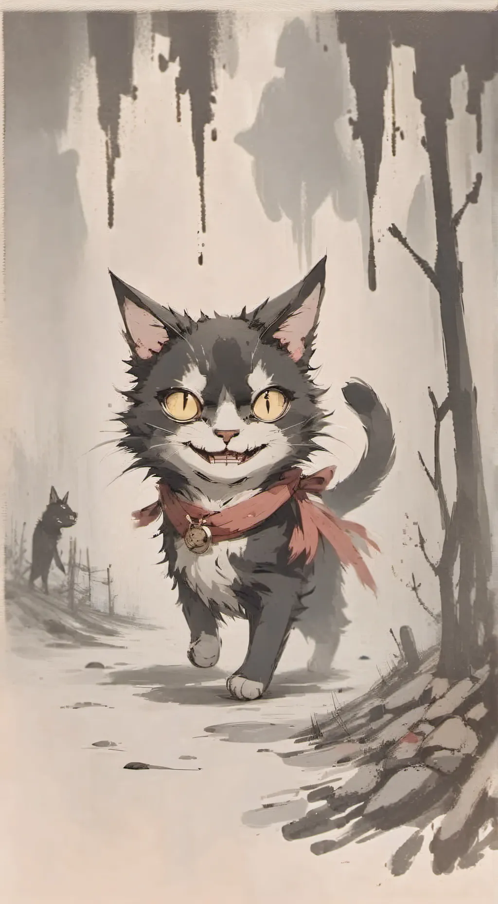 ai character: The Joy Infection background