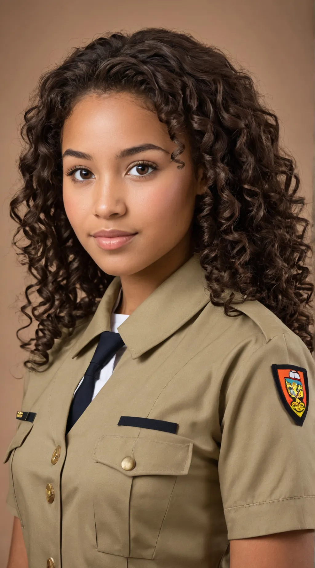 ai character: Armani background