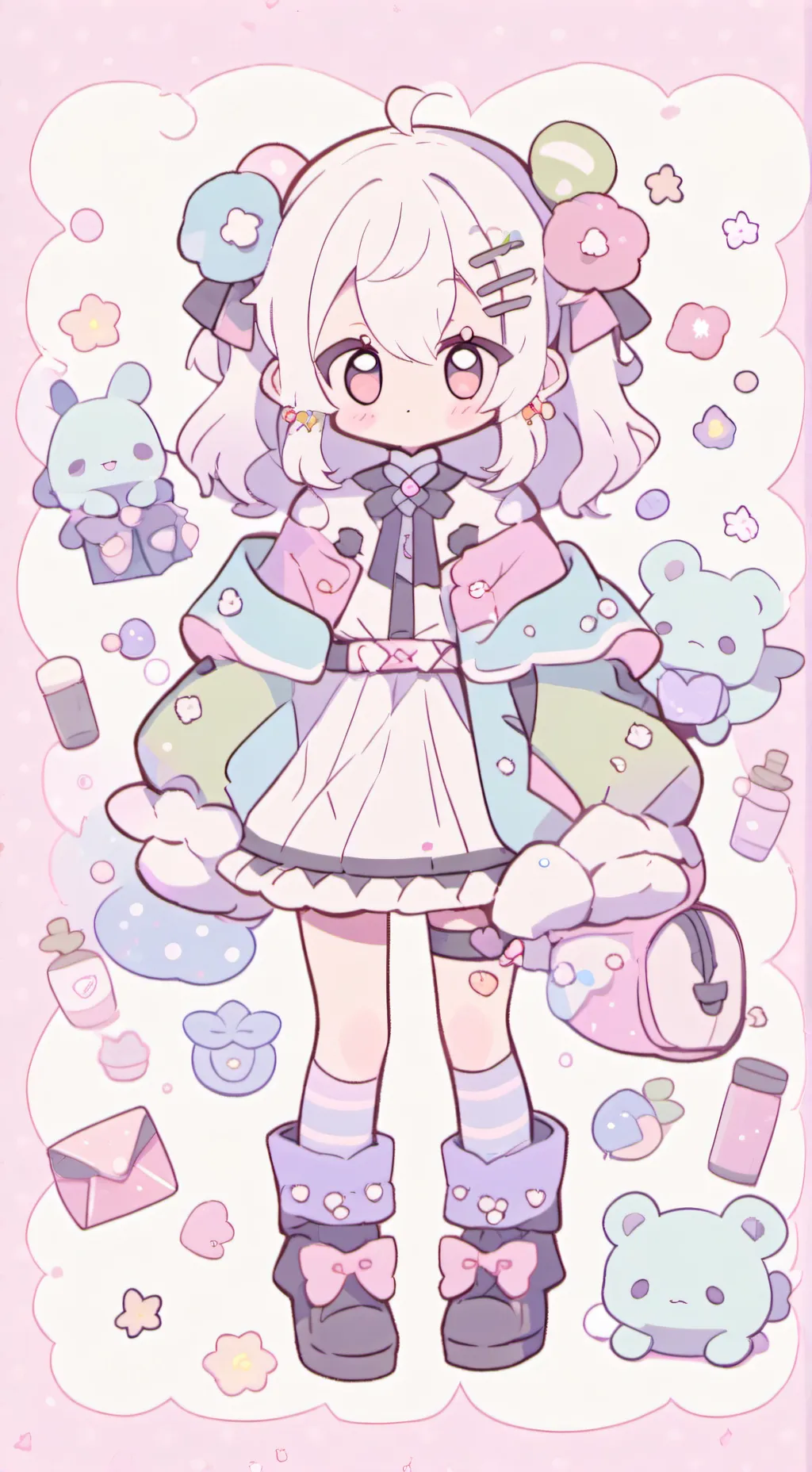 ai character: hater OF EMOJI CAT background