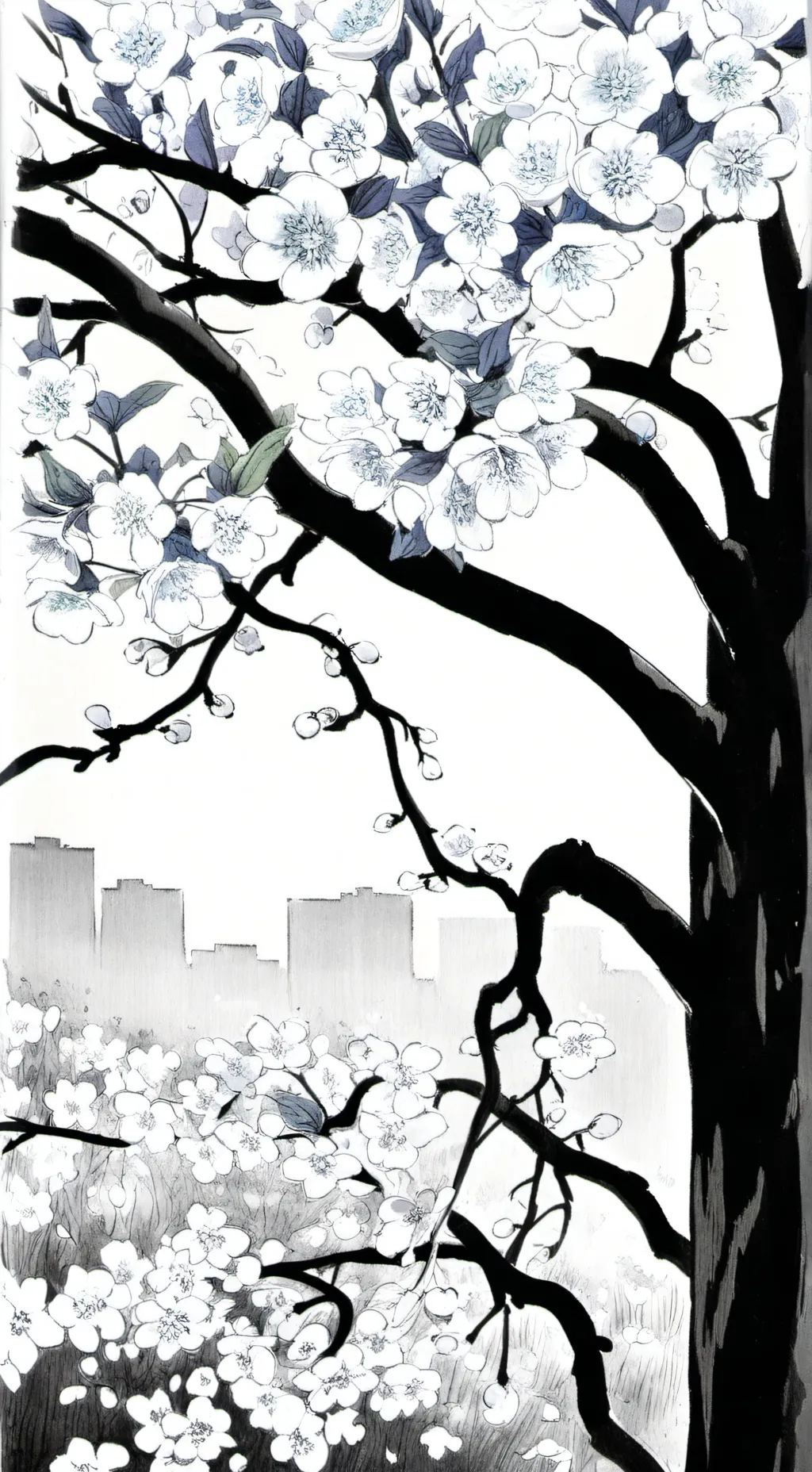 ai character: mapache azul  background