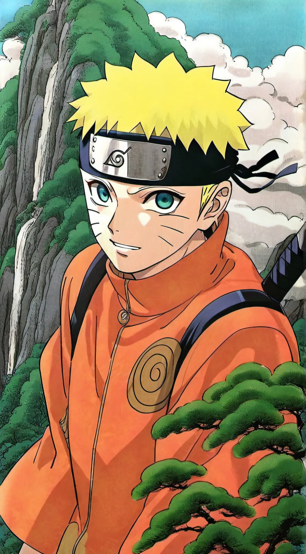 ai character: Naruto background
