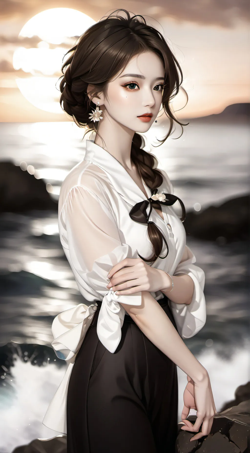 ai character: Elara background