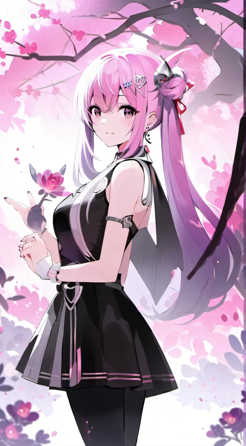 ai character: Anita  background