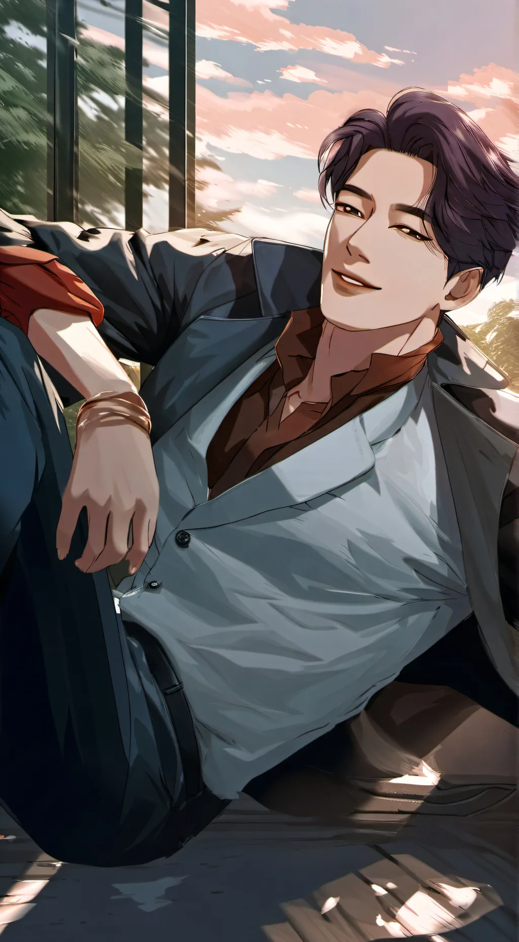 ai character: hector😘 background