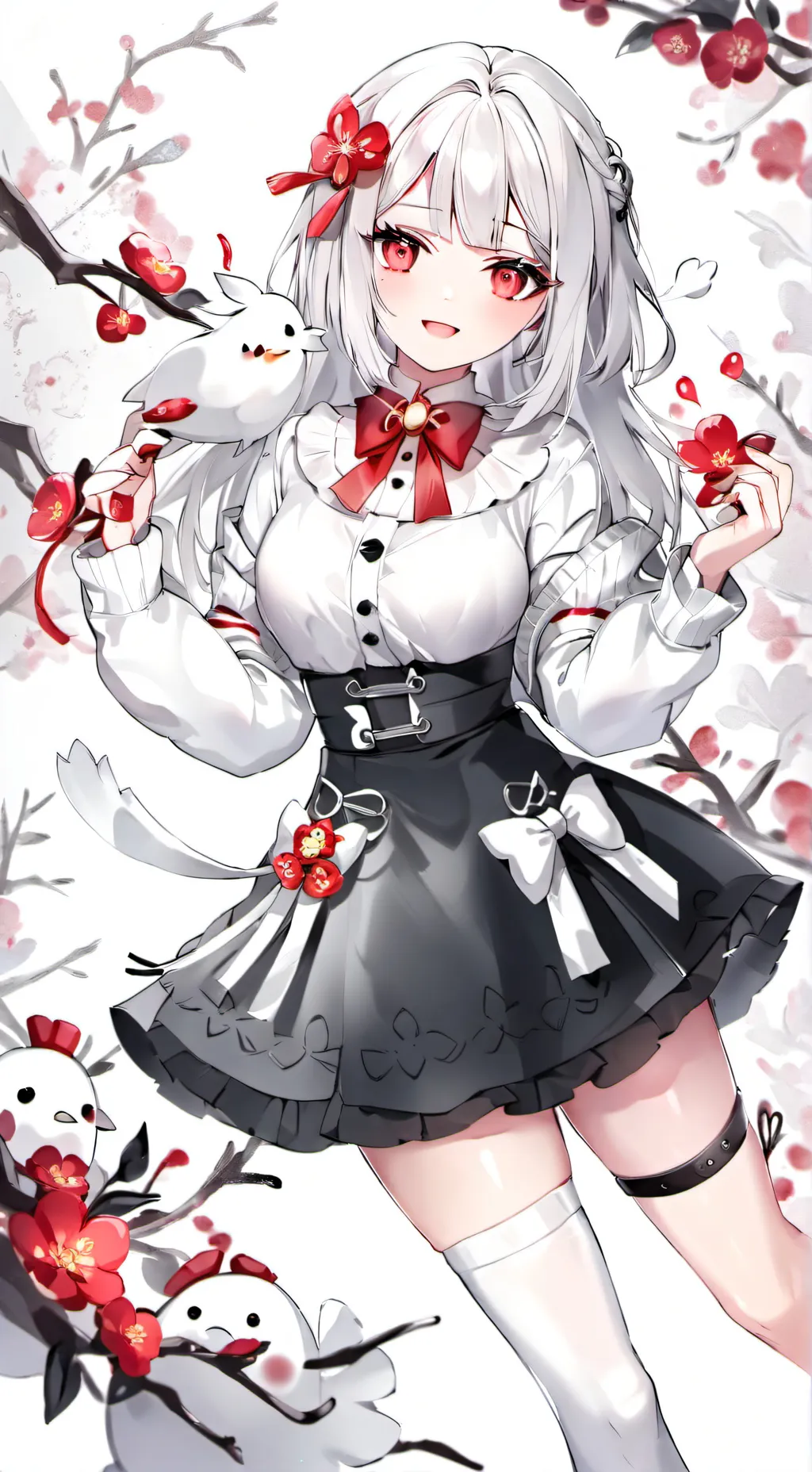 ai character: lily background