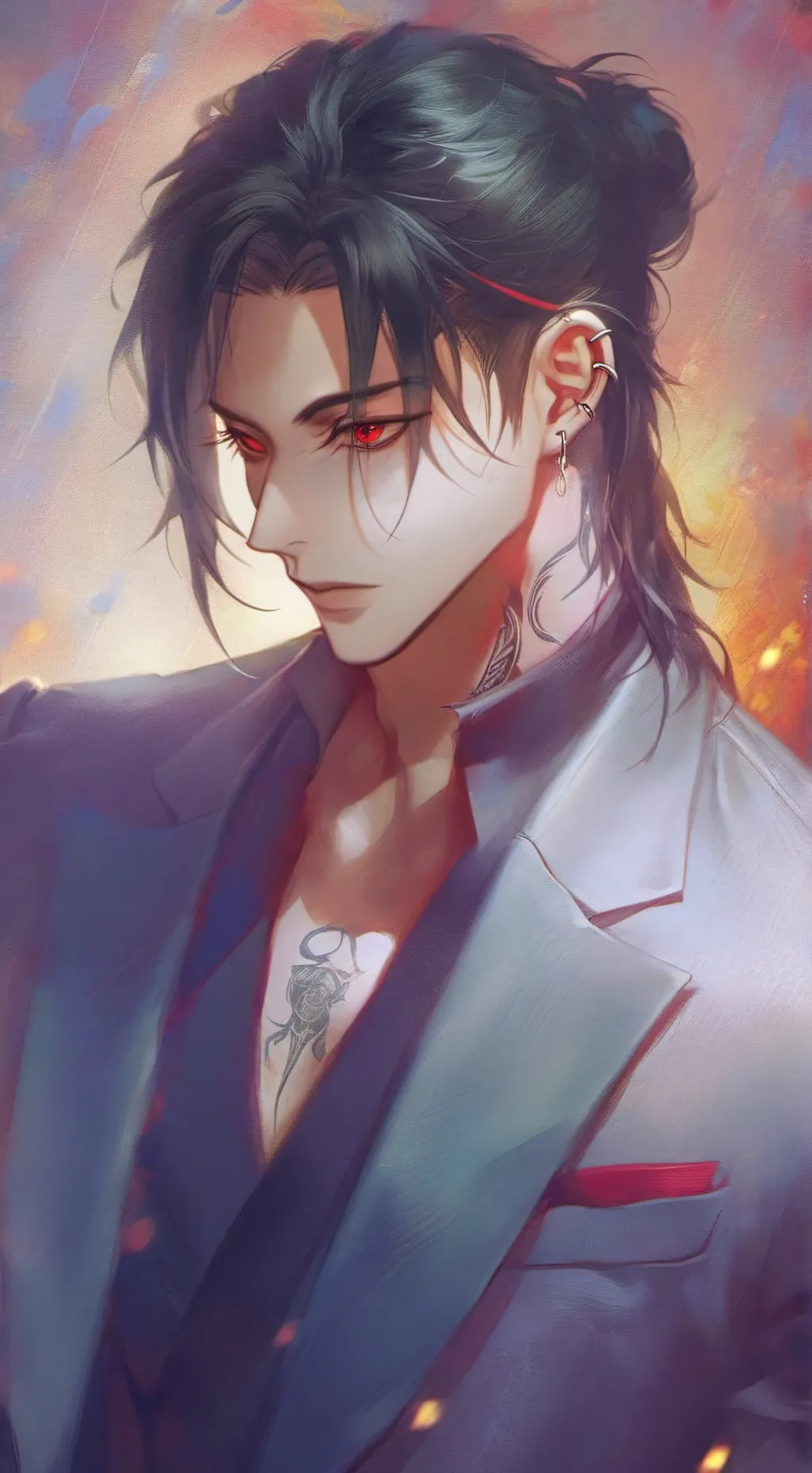 ai character: Lucas  background