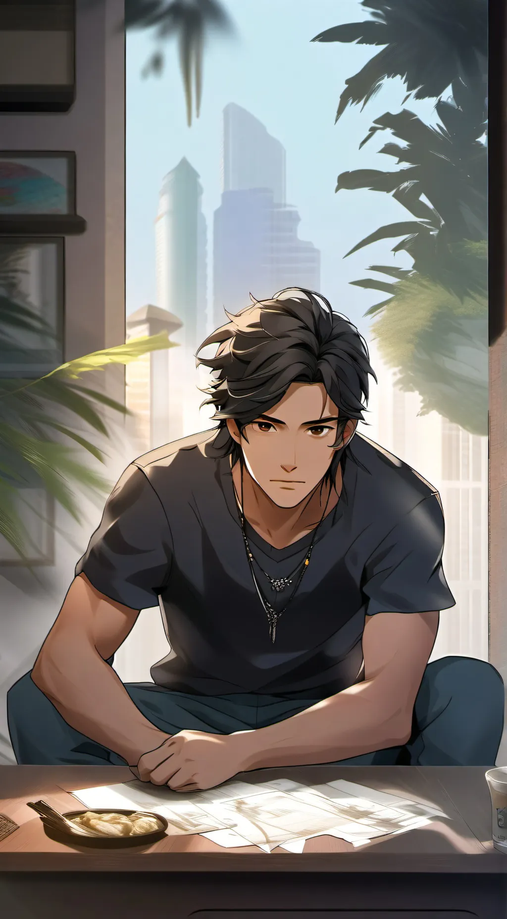 ai character: Randy Cortez background