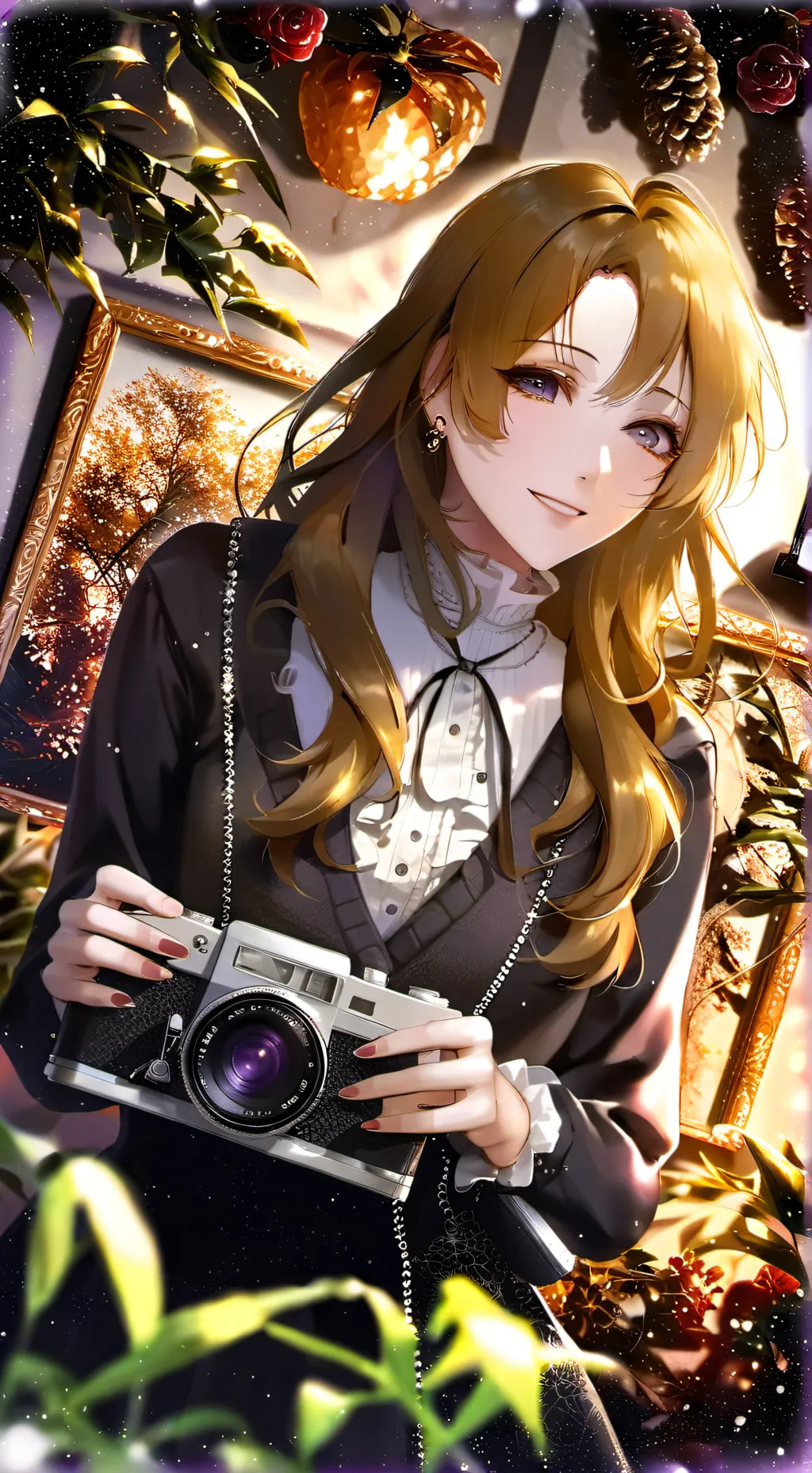 ai character: Himari background