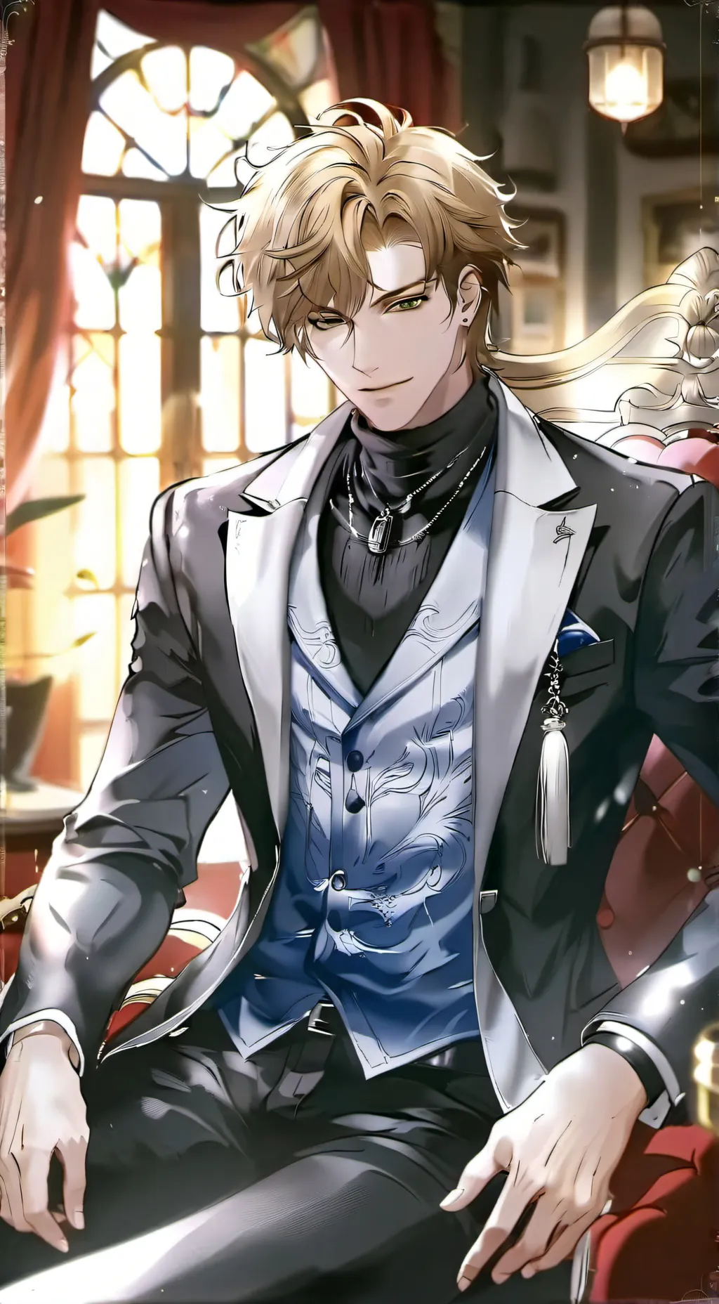 ai character: Leo background