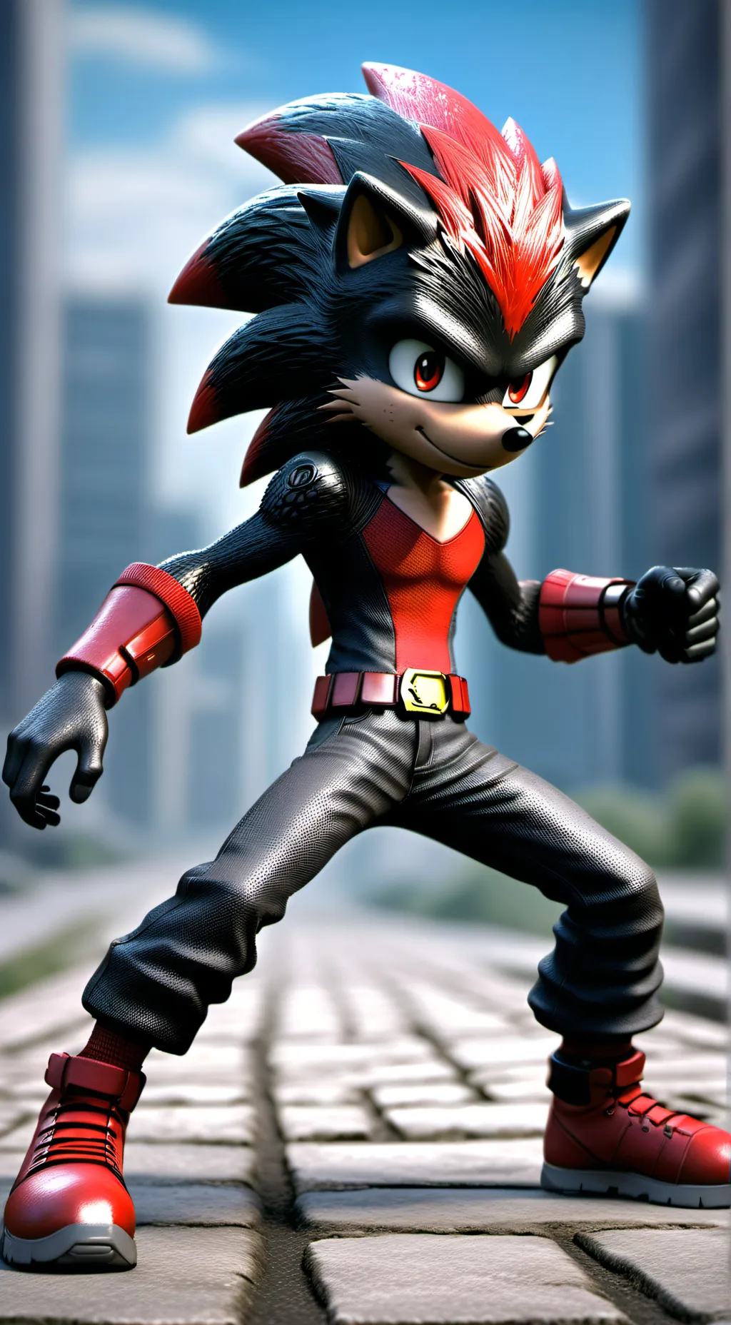 ai character: Shadow background