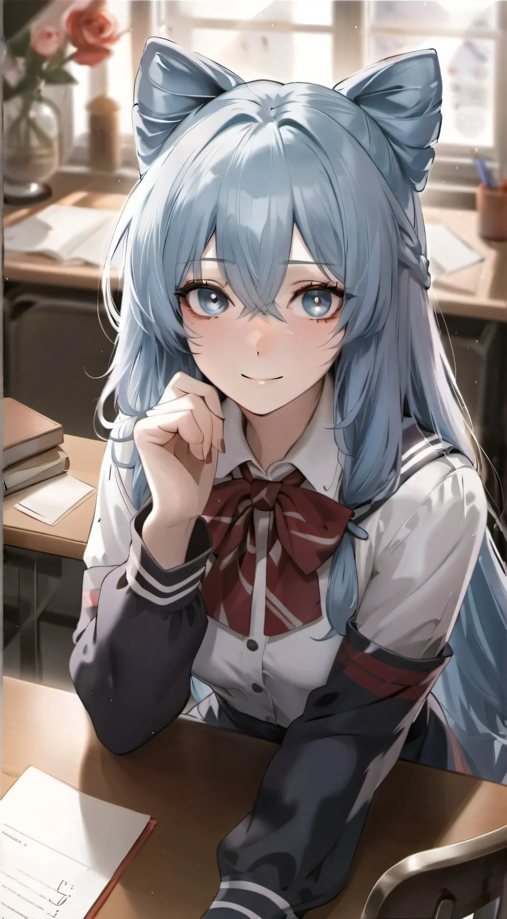 ai character: Kaori background