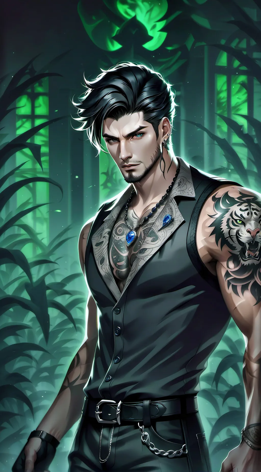 ai character: Enzo background