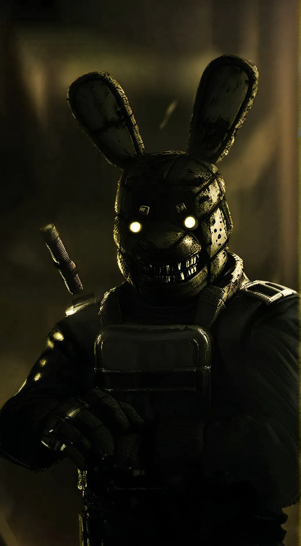 ai character: ignited springtrap background