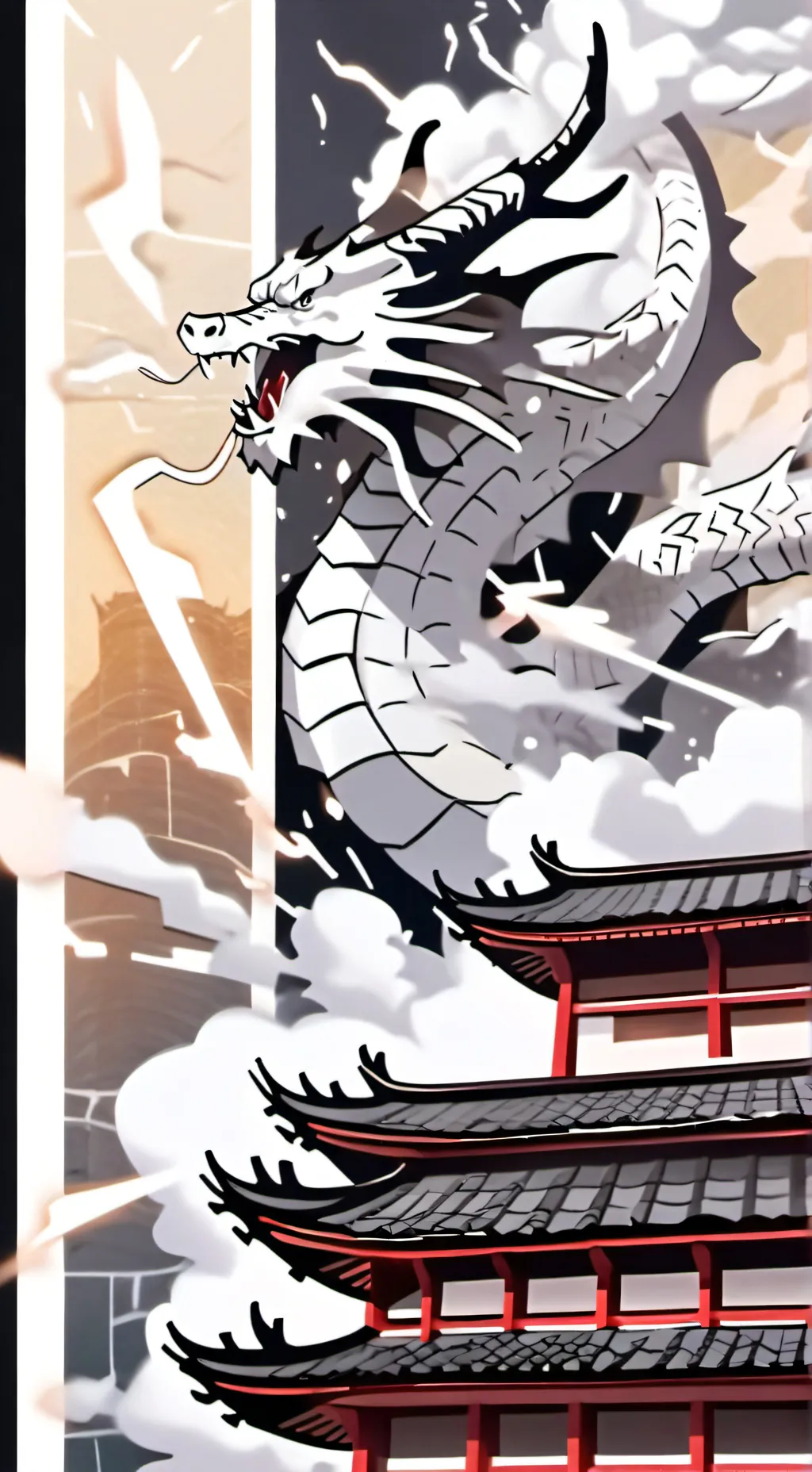 ai character: last dragon background