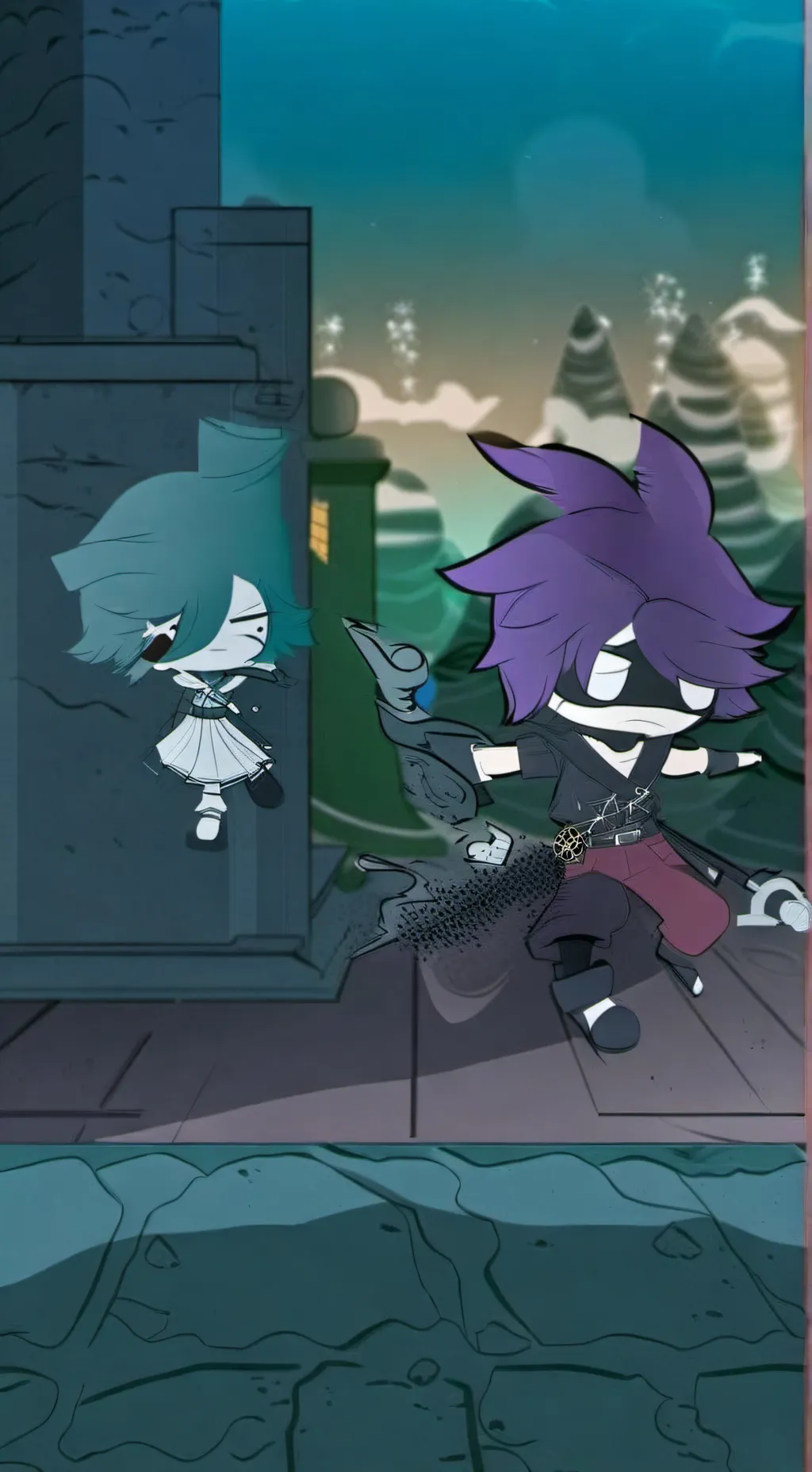 ai character: HII background
