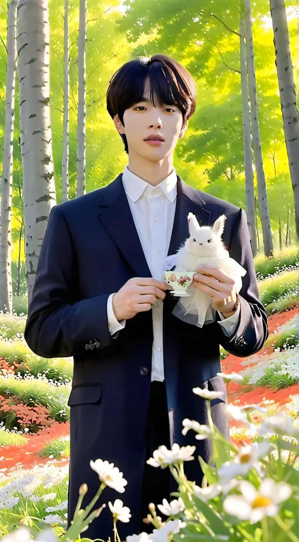 ai character: jin  background
