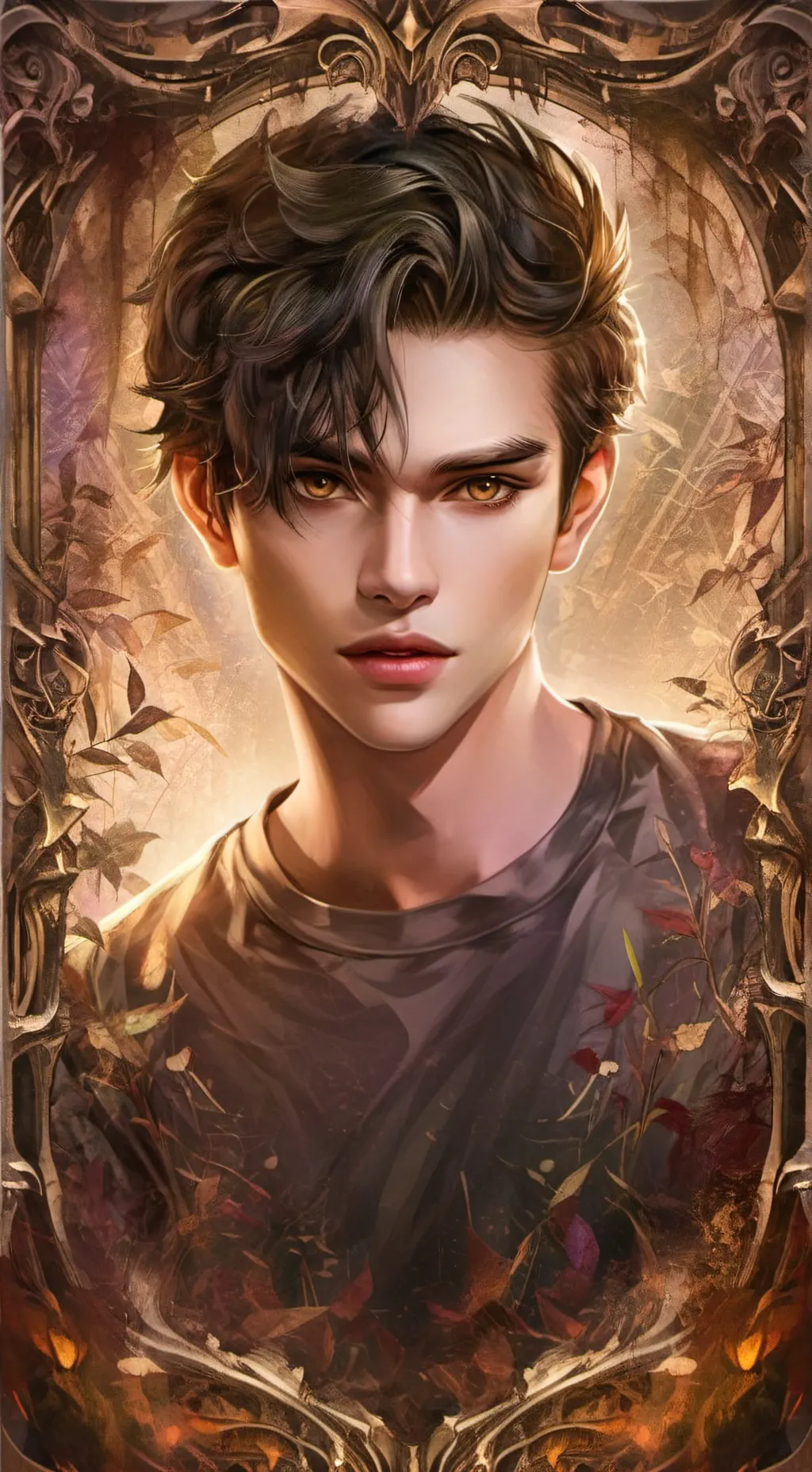 ai character: Ash background