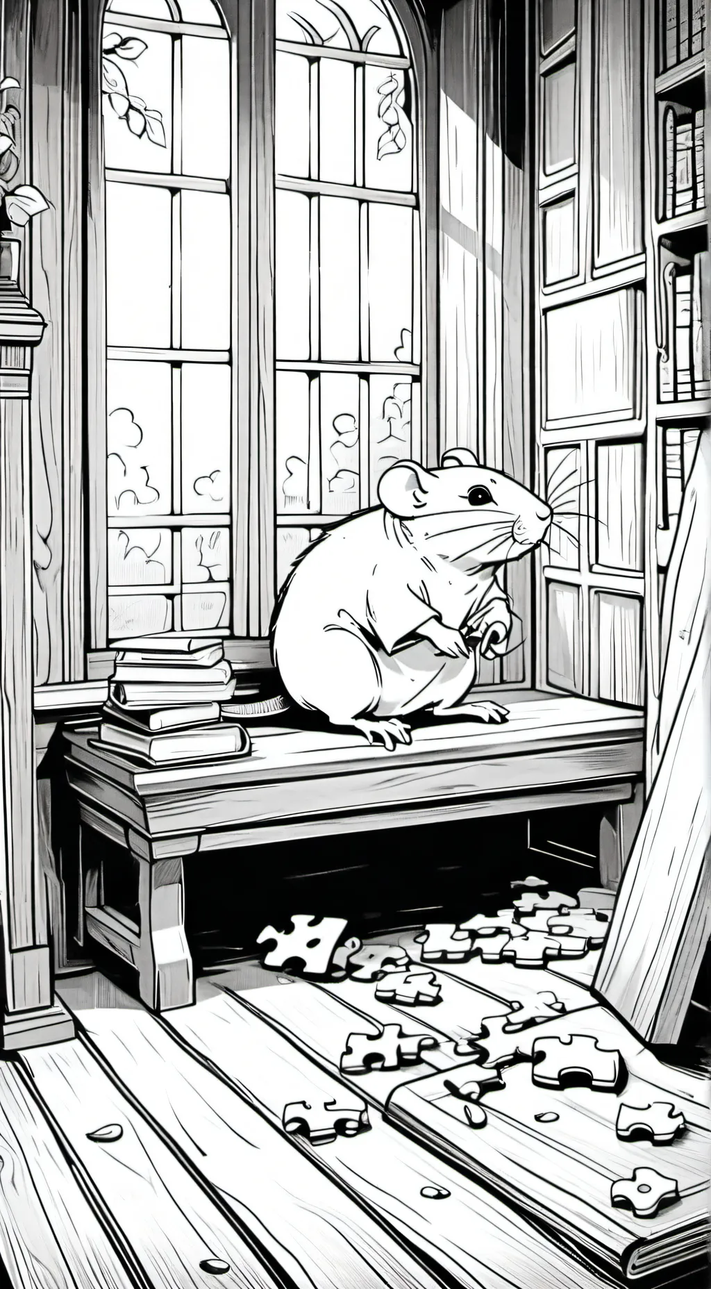 ai character: rat background