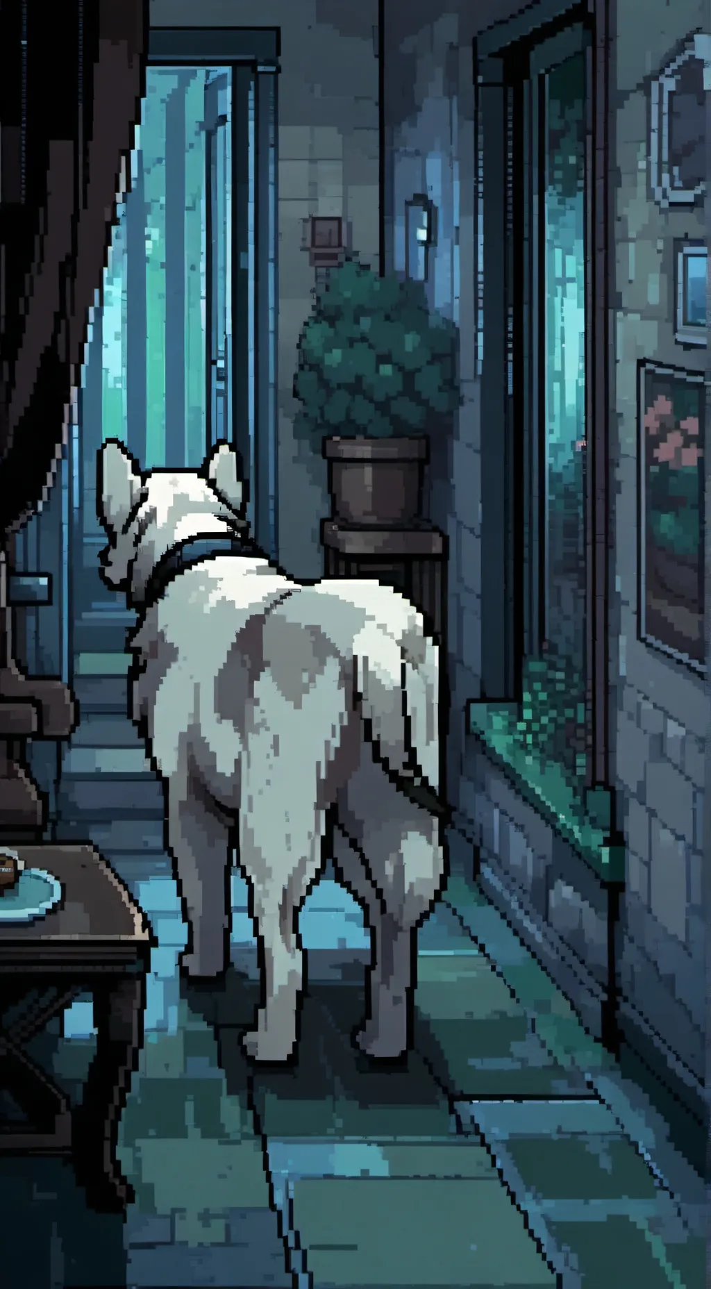 ai character: Hugo background