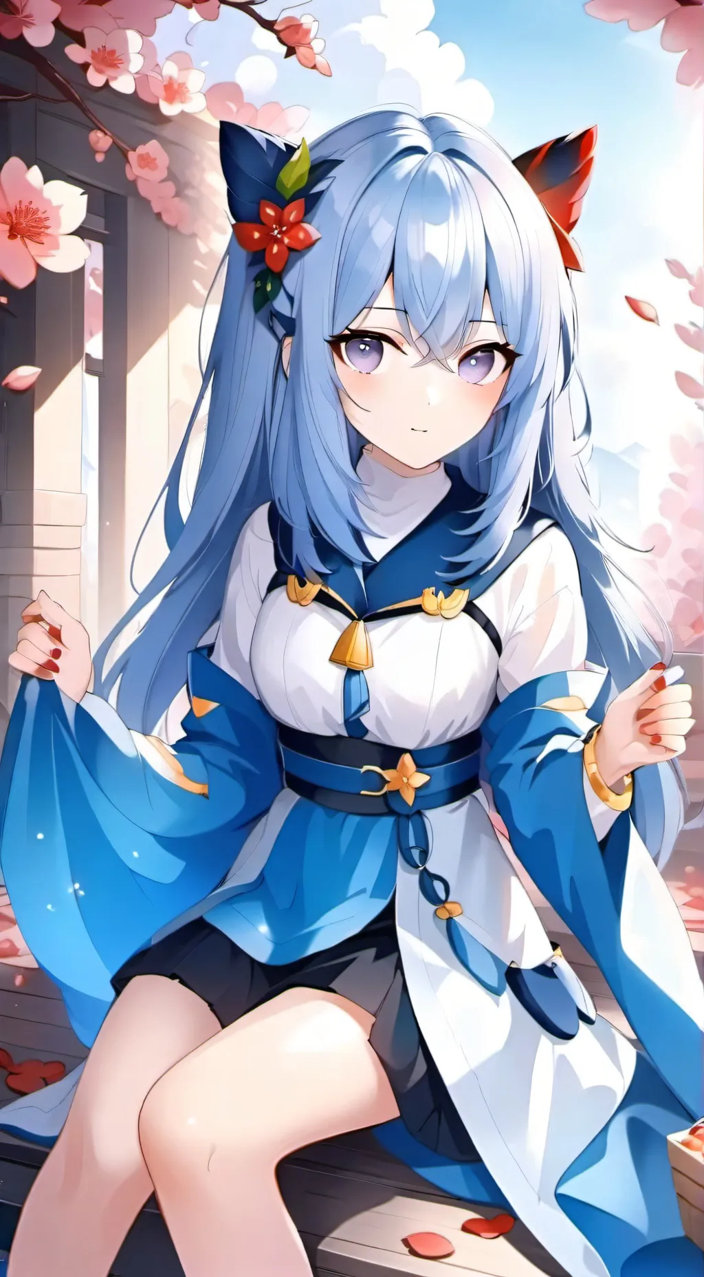 ai character: Kny death timer background
