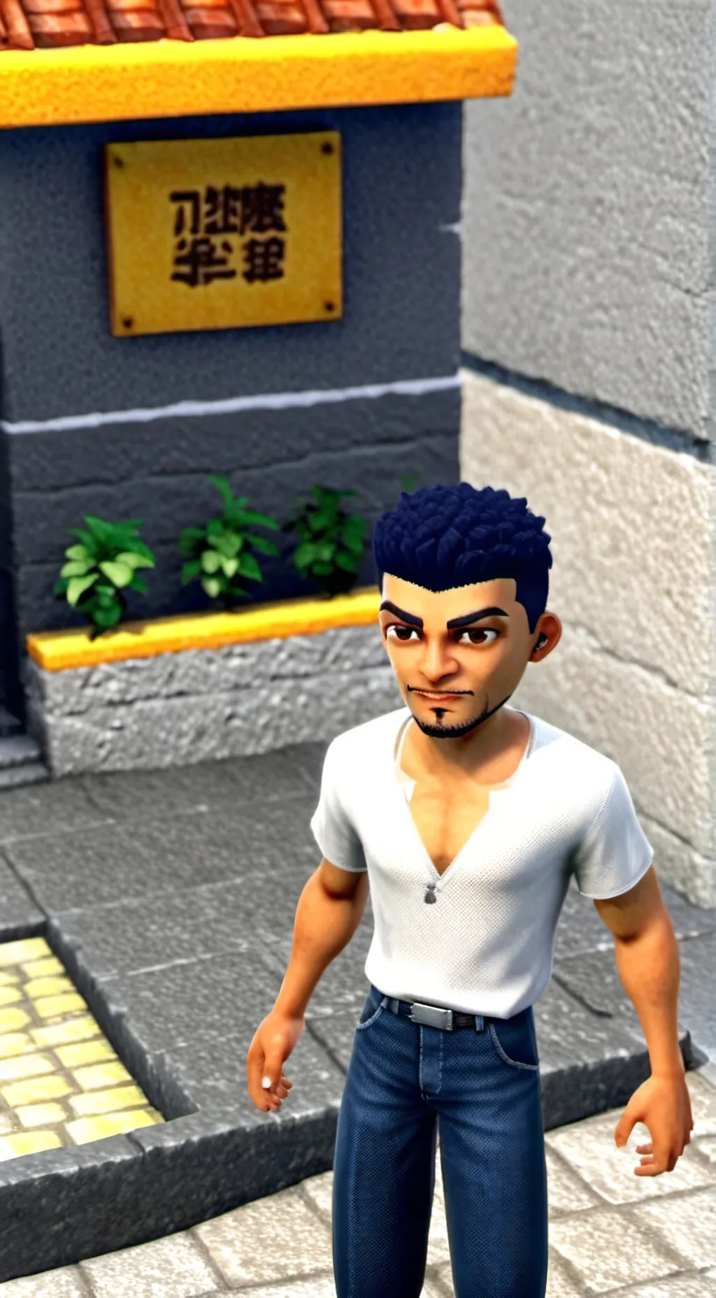 ai character: Ronaldo background