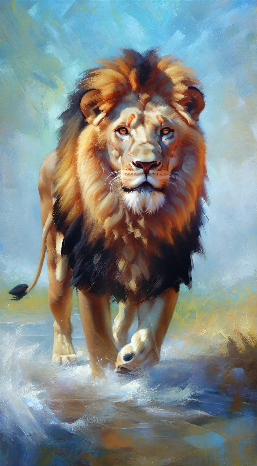 ai character: zimba background