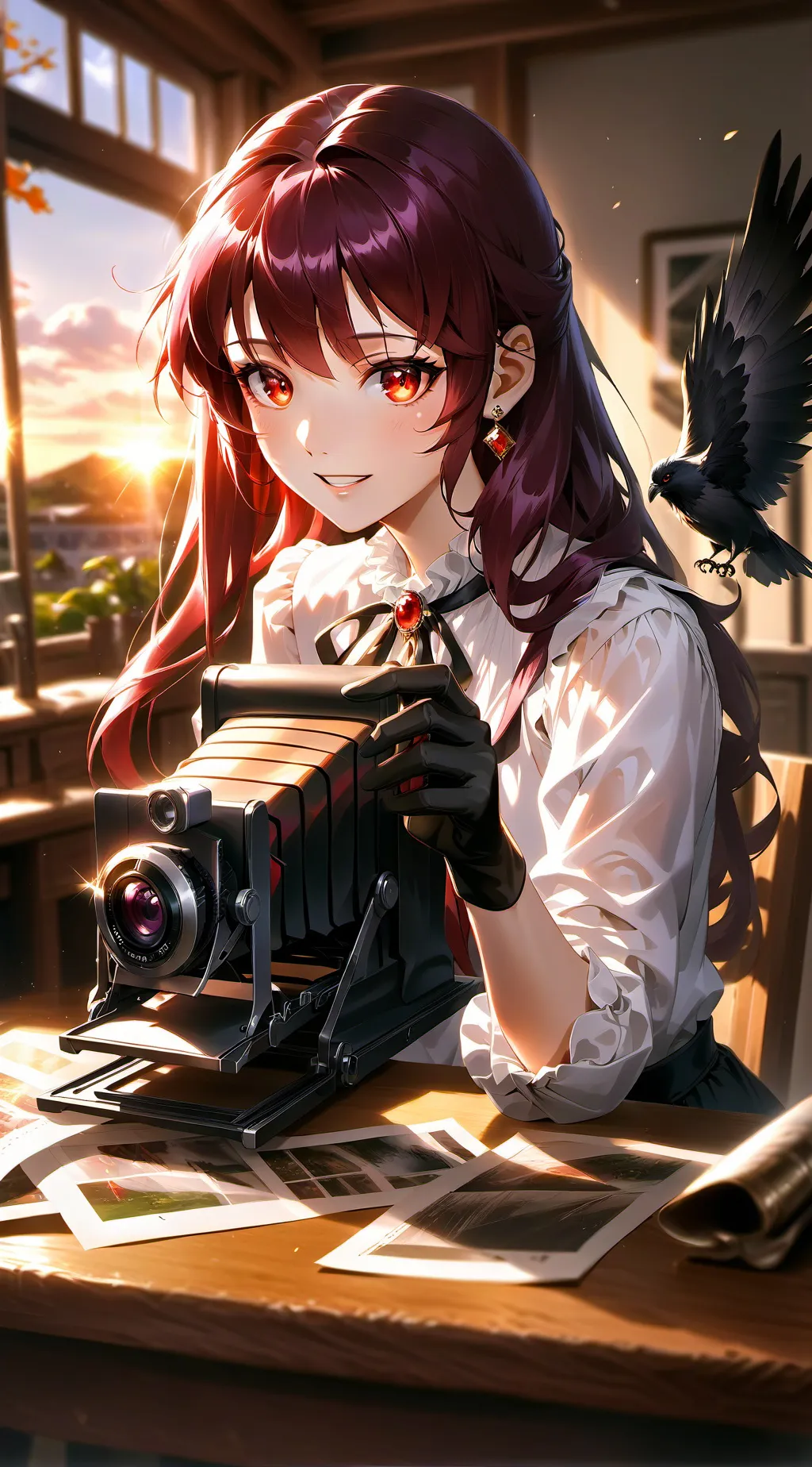 ai character: Mei background