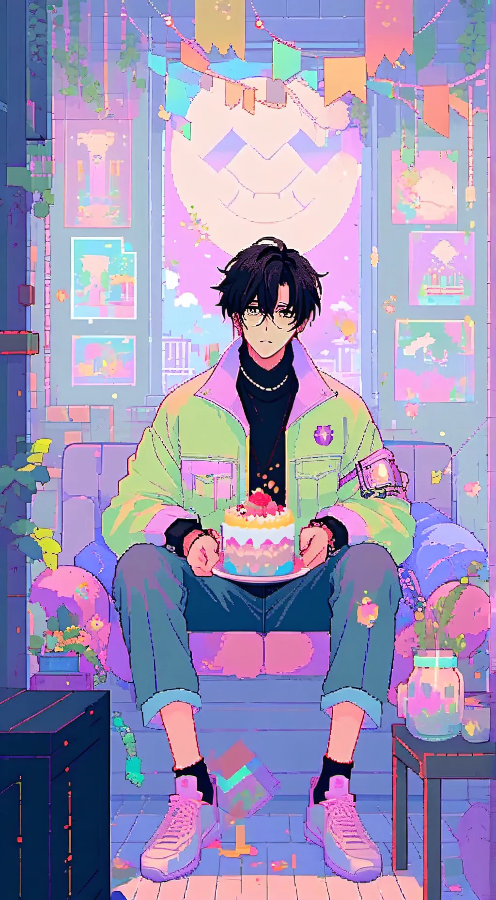 ai character: Zack background