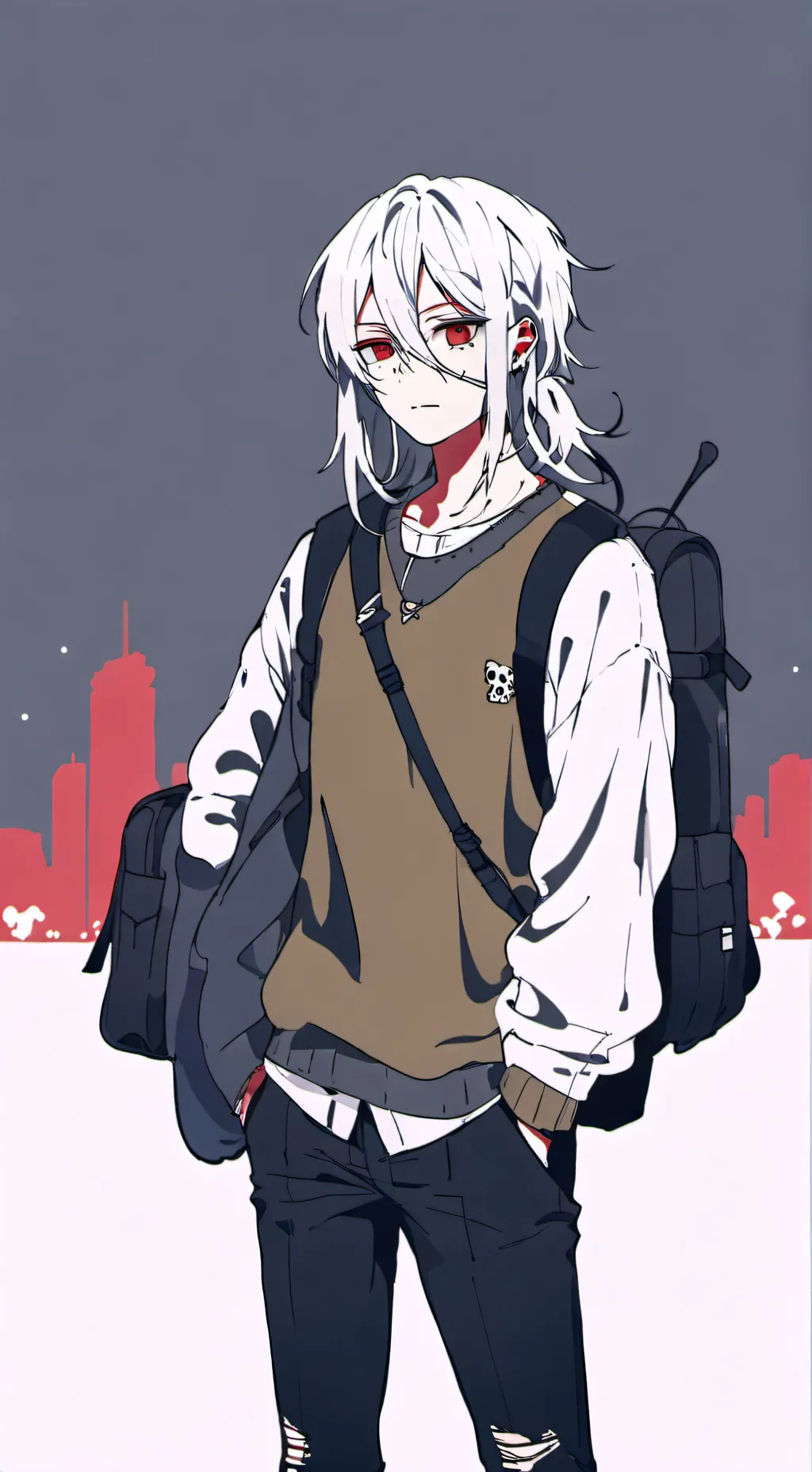 ai character: Kayden background
