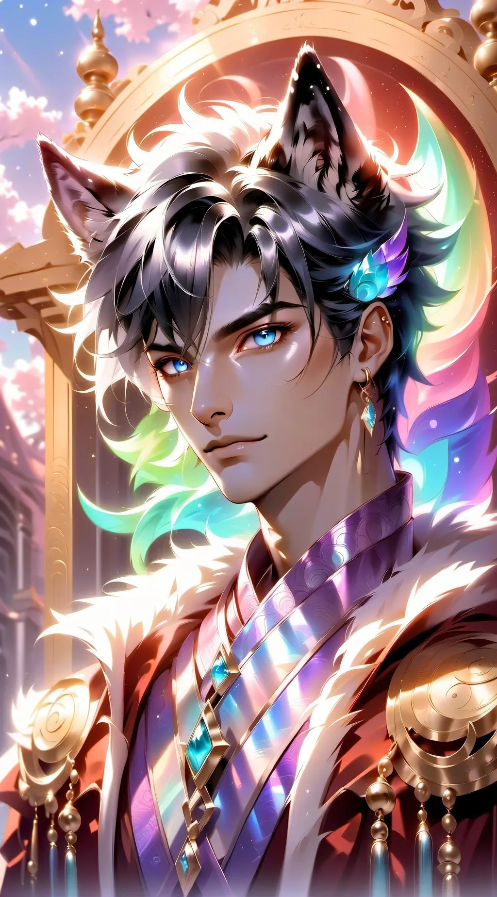 ai character: Alpha dabi  background