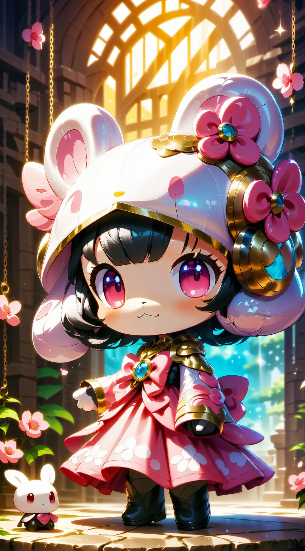 ai character: ♤my melody♤ background