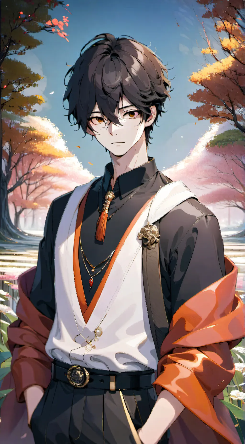 ai character: 🧊Naoki🐬 background