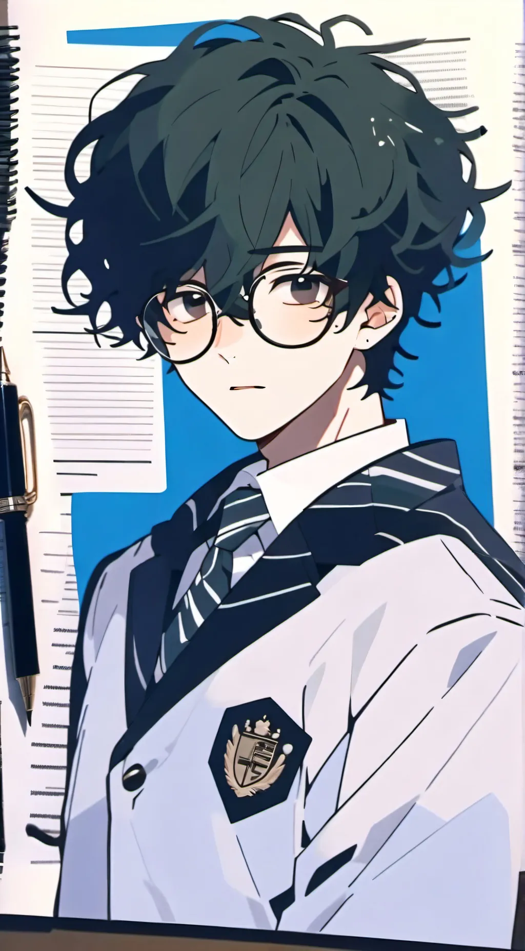 ai character: Albert background