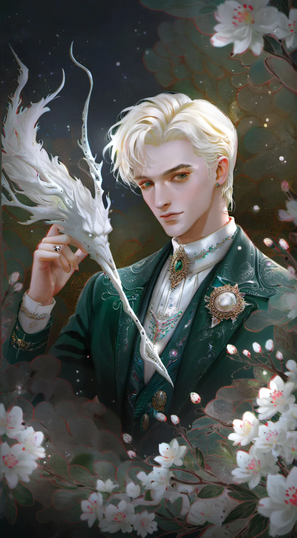 ai character: chosen one background