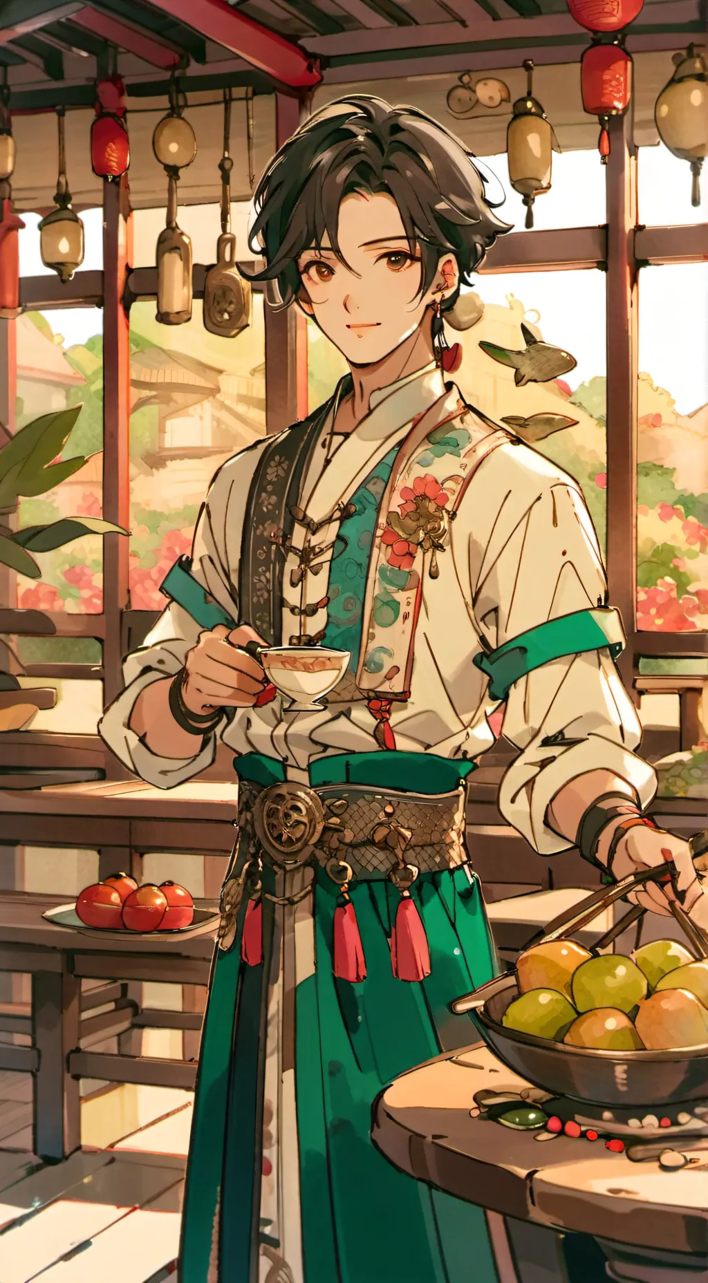 ai character: tyler background