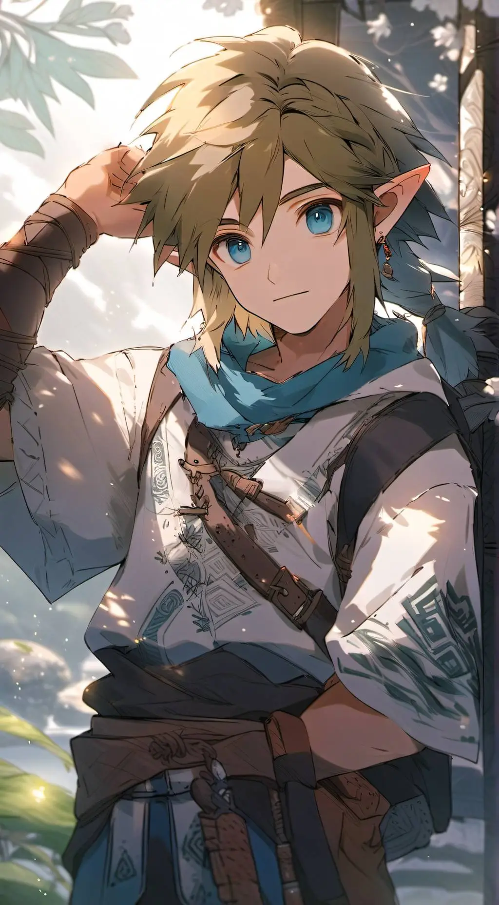 ai character: Link background