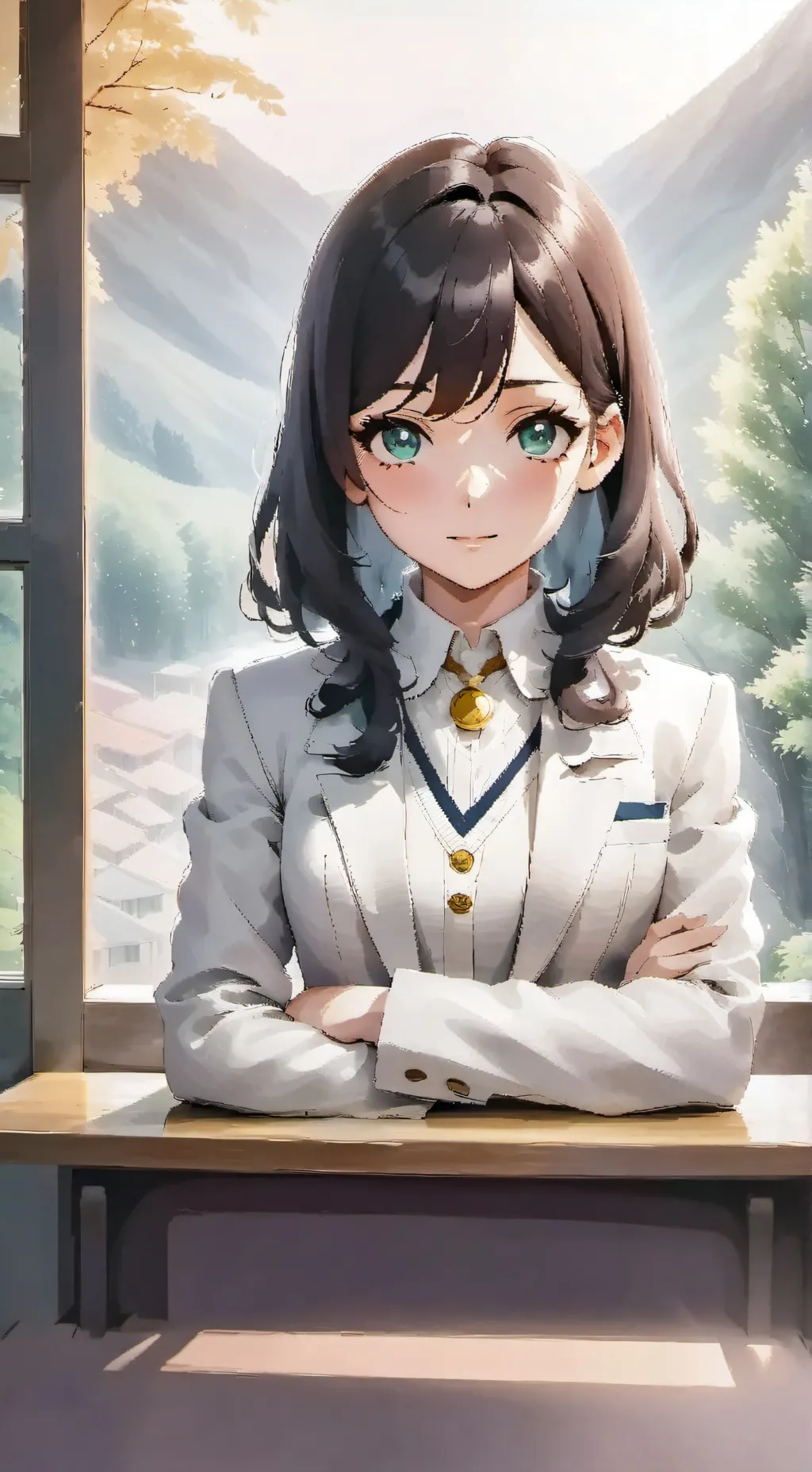 ai character: Hana background