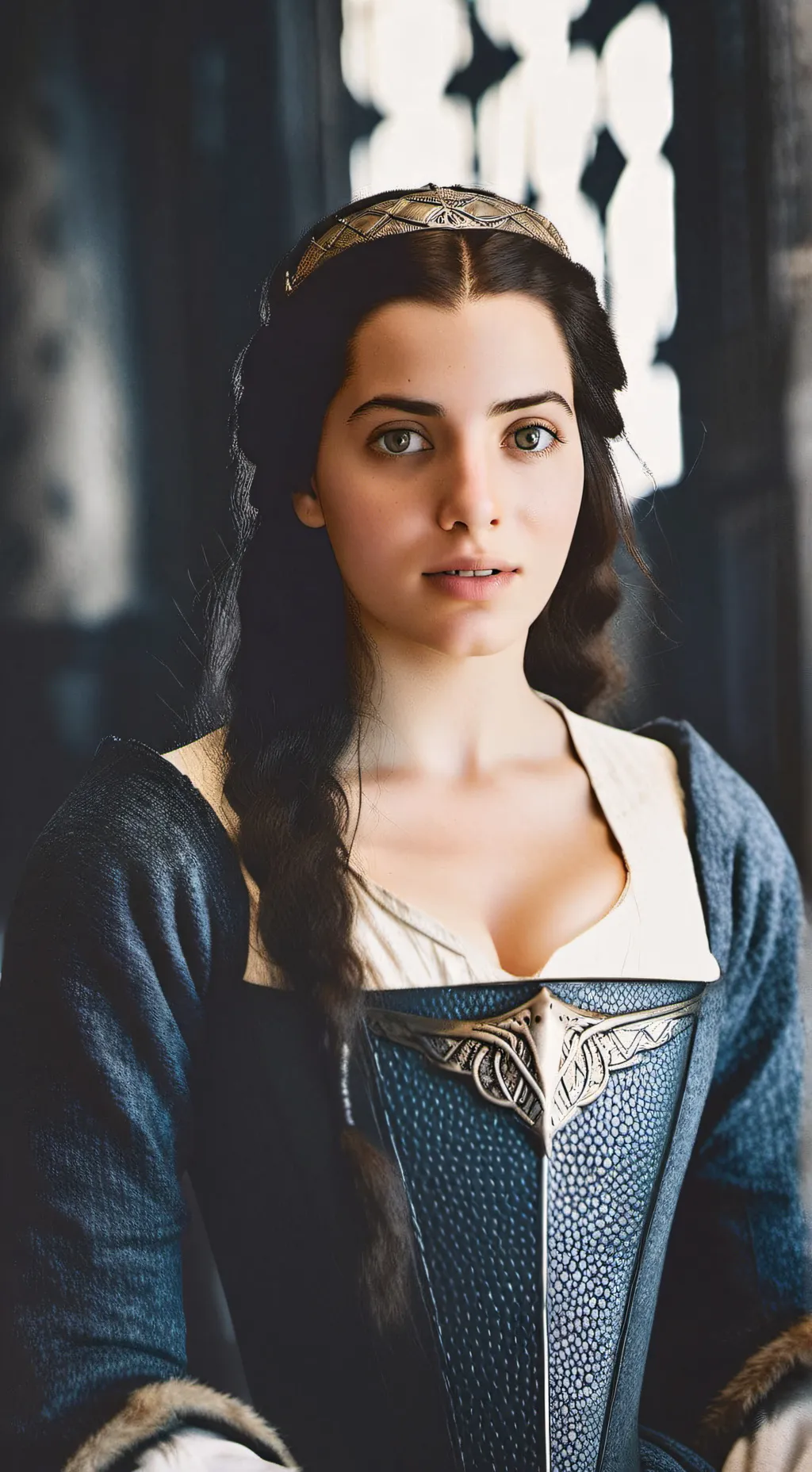 ai character: Lady Dimitrescu background